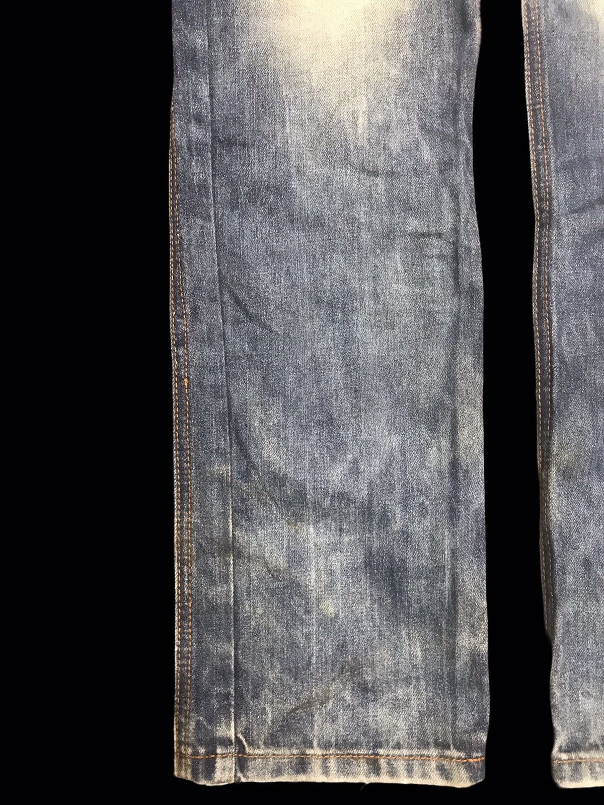Japanese Brand × Seditionaries 💥90s Style💥imp Sick Fades Slim Fit Dirty Denim F299 Size US 32 / EU 48 - 7 Thumbnail