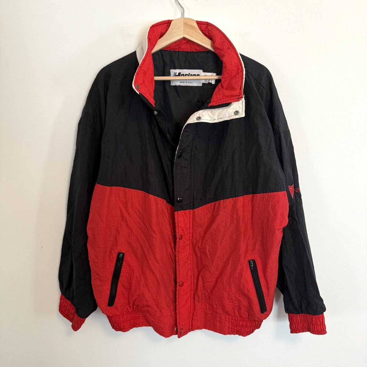 Vintage VTG Pontiac Made In USA Horizon Sportswear Windbreaker Size US L / EU 52-54 / 3 - 1 Thumbnail