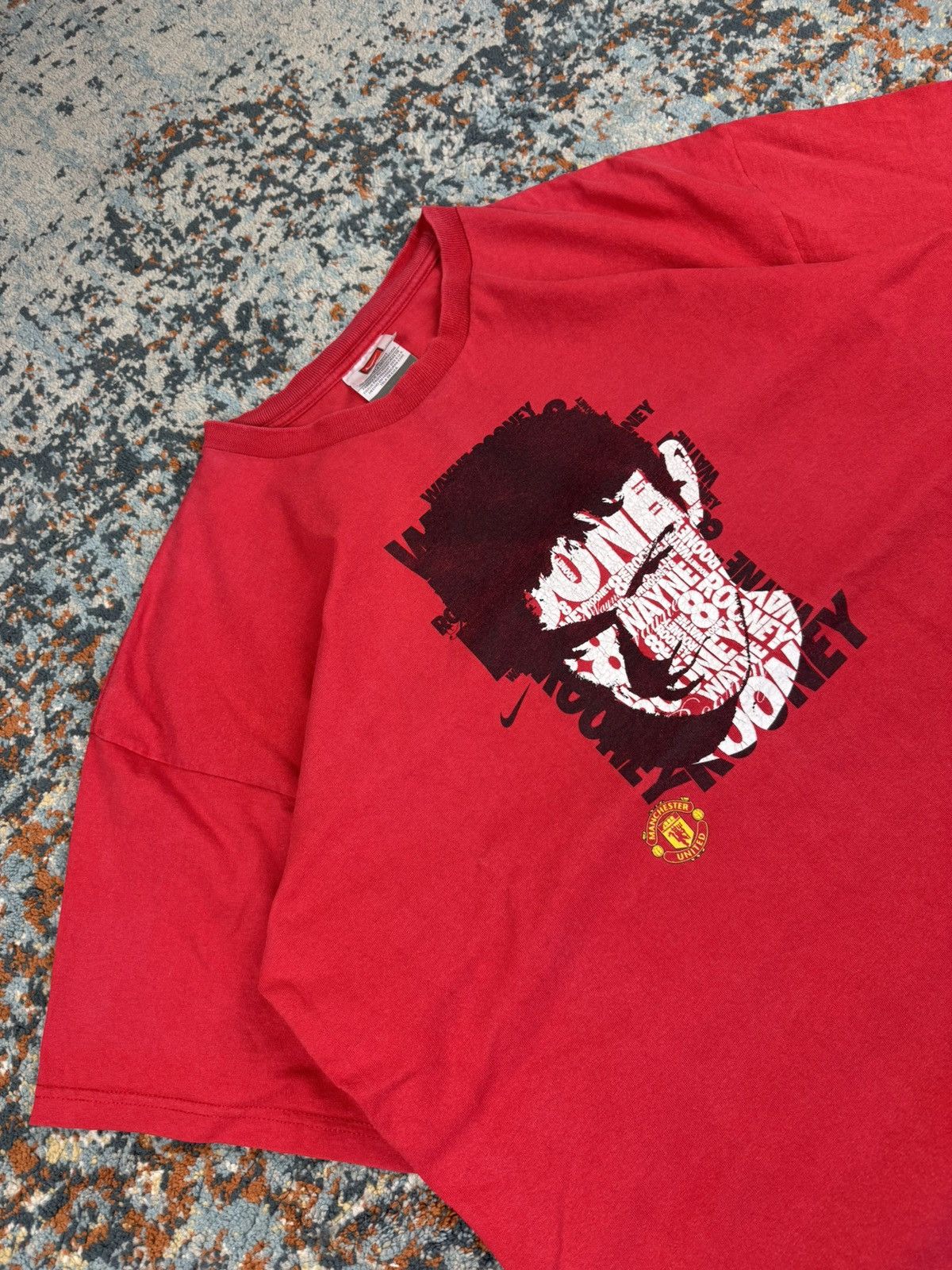 Nike Vintage 90s Nike manchester united rooney blokecore soccer Size US XL / EU 56 / 4 - 4 Thumbnail