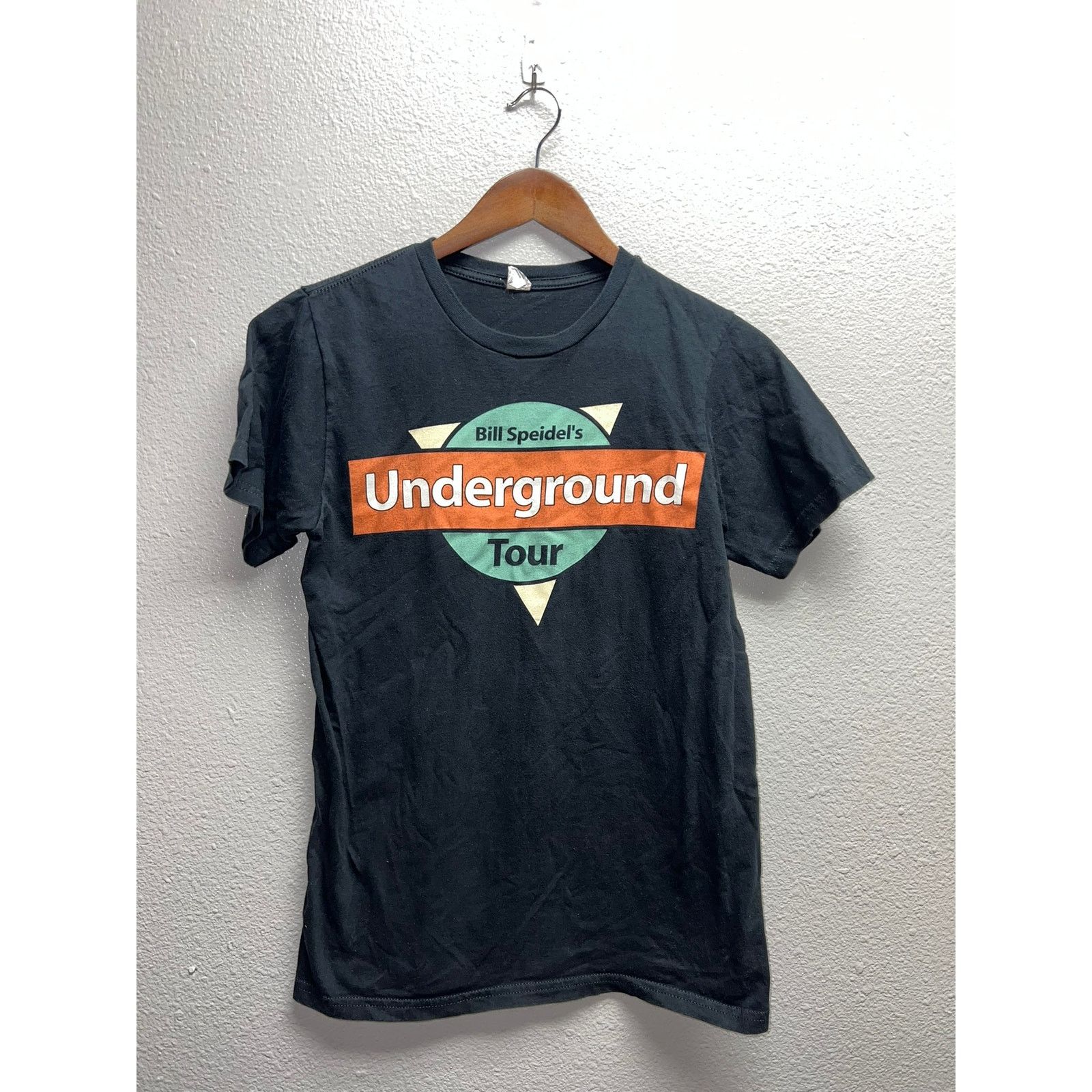Anvil Bill Speidel Shirt Underground Tour Black Tee Anvil Small Size US S / EU 44-46 / 1 - 1 Thumbnail