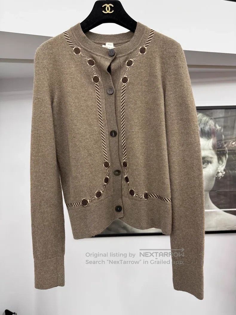 Hermes Hermes College Preppy Cashmere Knit Sweater Size XS / US 0-2 / IT 36-38 - 1 Thumbnail