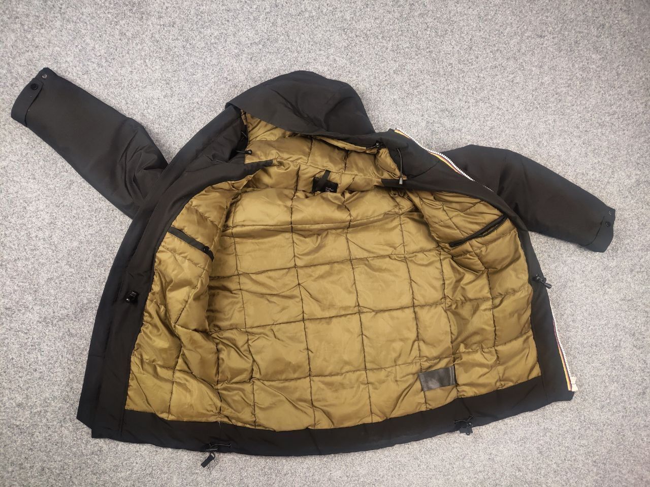 K-Way K-Way Jonas Thermo Heavy Zip Puffer Winter hooded Jacket Size US S / EU 44-46 / 1 - 12 Thumbnail