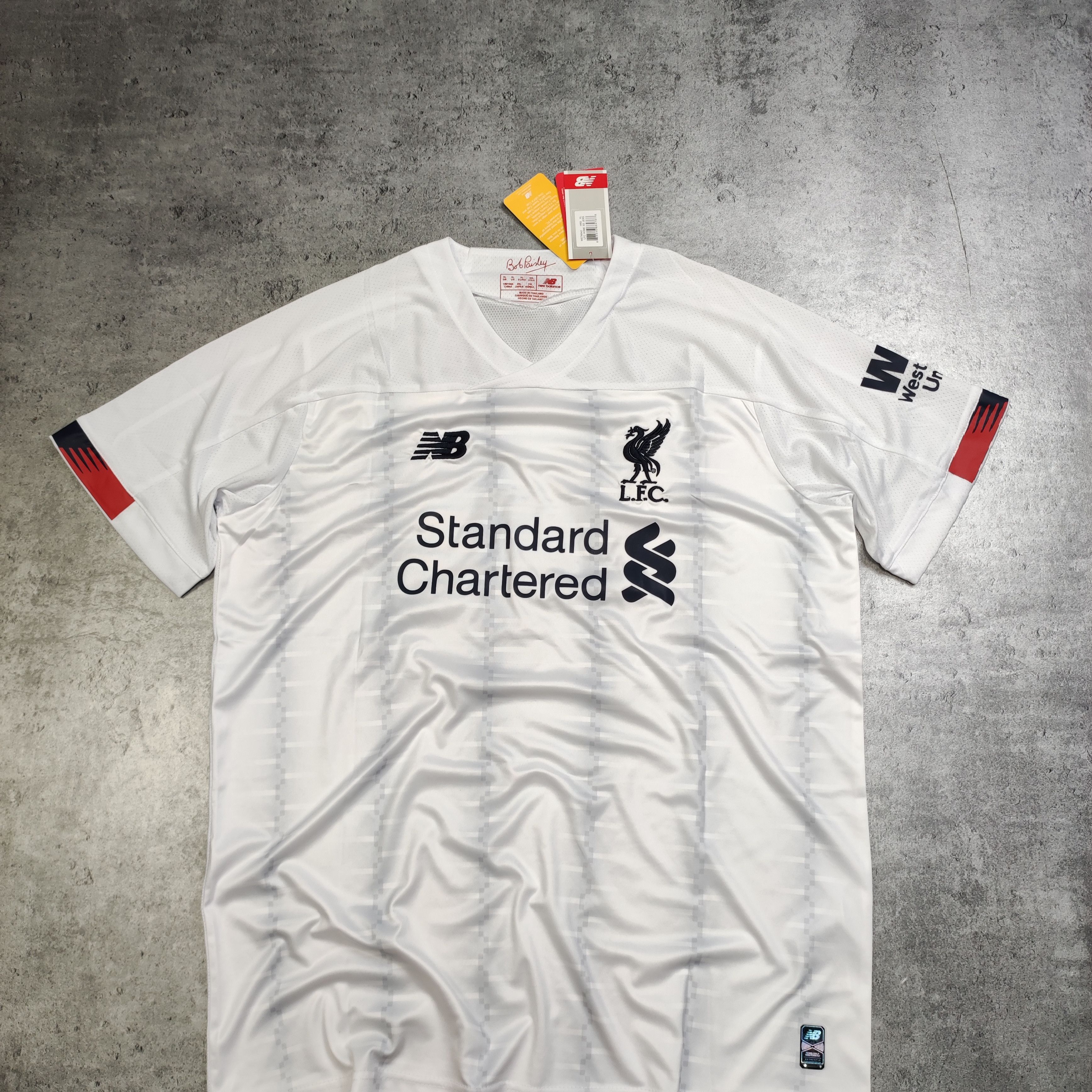 Vintage RARE 2019/20 Liverpool FC #10 Mane Away NewBalance Jersey Size US XL / EU 56 / 4 - 3 Thumbnail