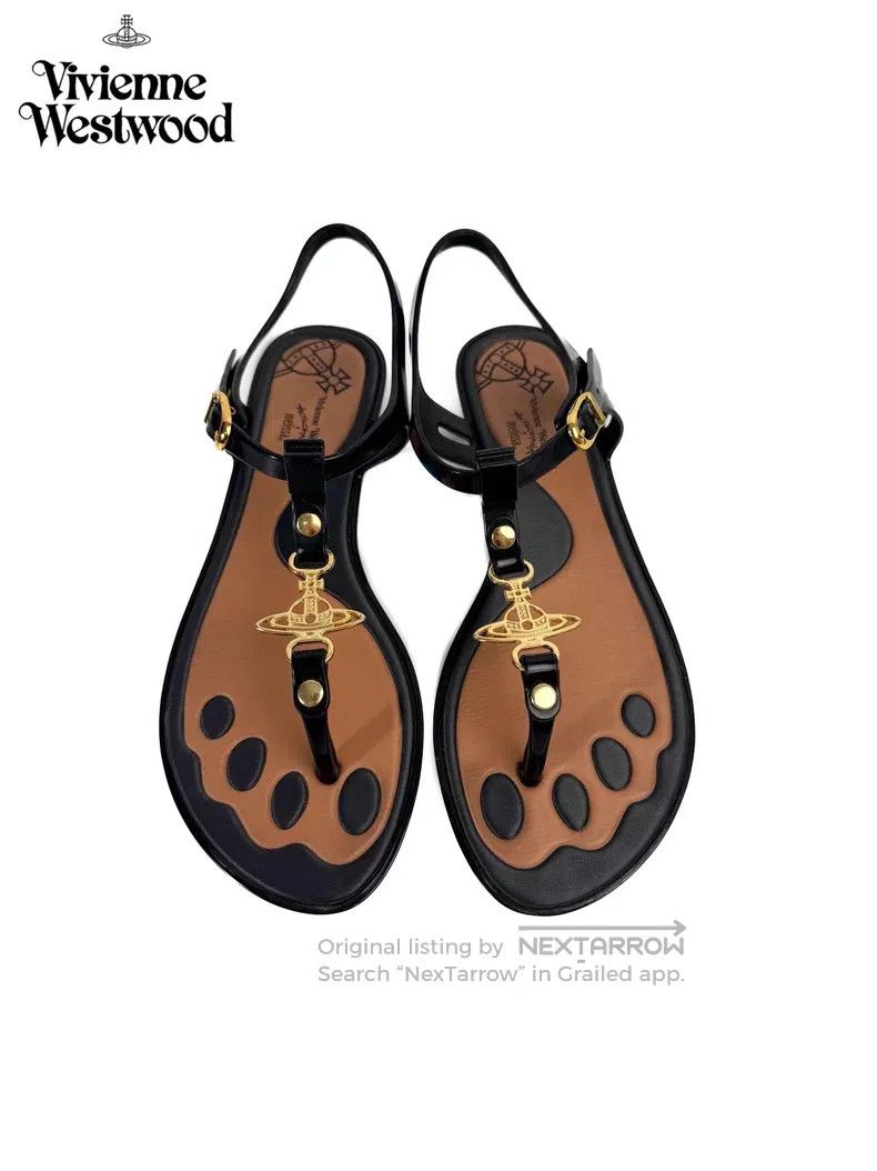 Vivienne Westwood Vivienne Westwood Saturn Cooperation Cat Paw Flat Shoes Sa Size US 6.5 / IT 36.5 - 1 Thumbnail
