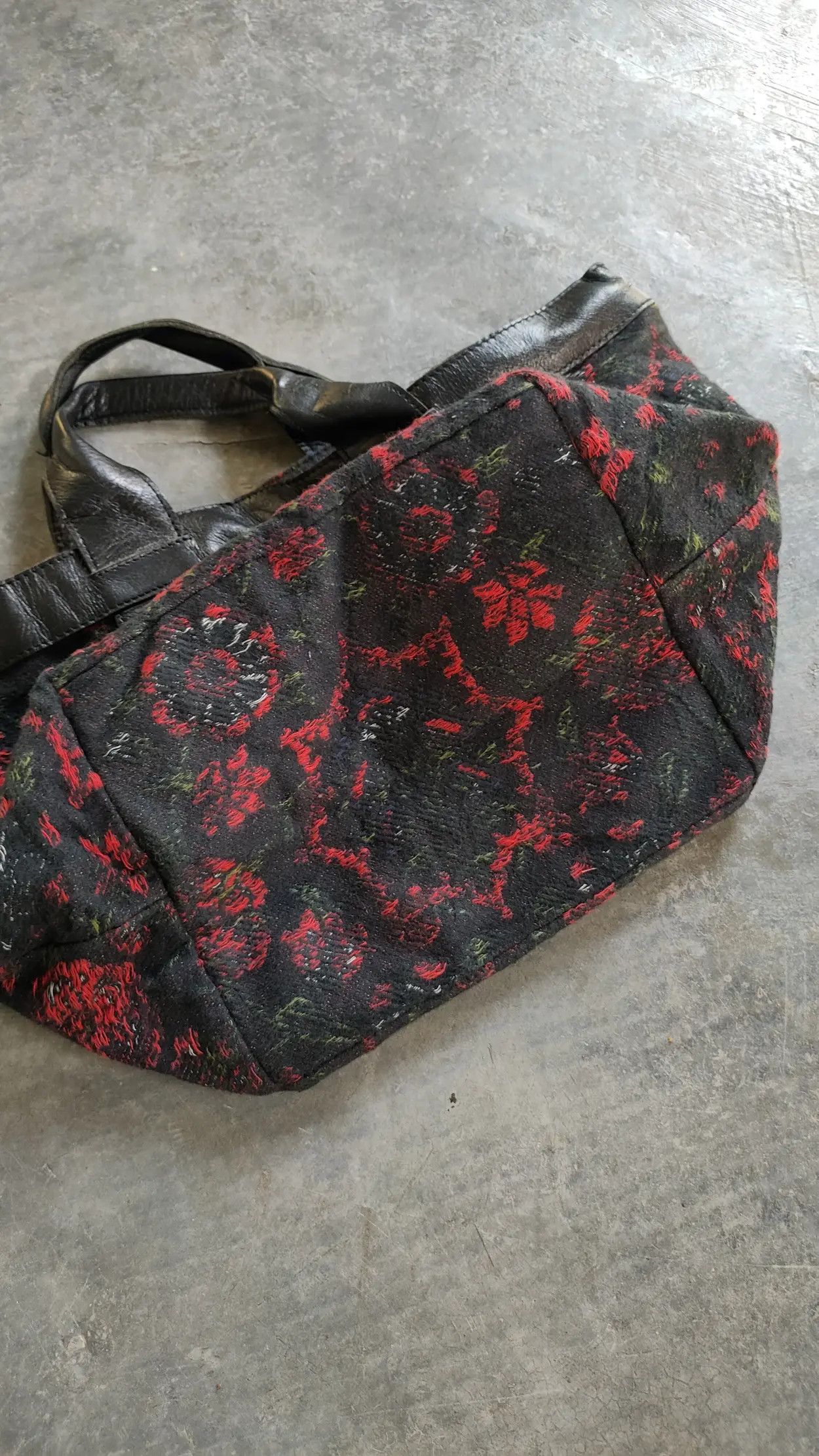 Yohji Yamamoto VTG YOHJI YAMAMOTO Y's TAPESTRY FLORAL TOTE BAG Size ONE SIZE - 6 Thumbnail