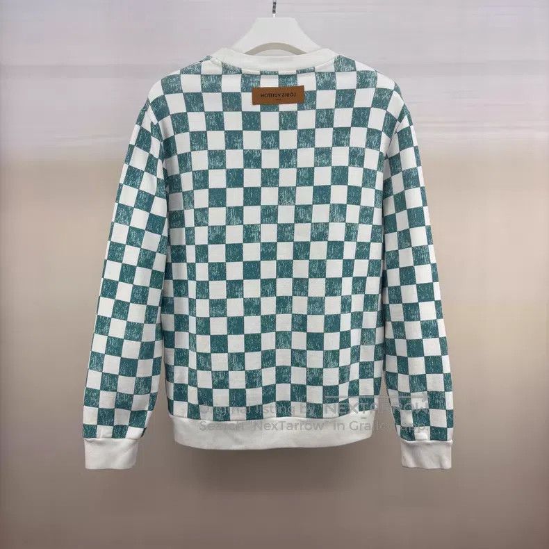 Louis Vuitton Louis Vuitton Checkerboard Sweatshirt Size US XXL / EU 58 / 5 - 2 Thumbnail
