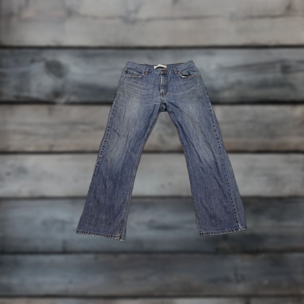 Levi's Levi's 559 Jeans Mens 34x32 Blue Relaxed Straight Dark Wash Denim Cotton Size US 34 / EU 50 - 1 Thumbnail