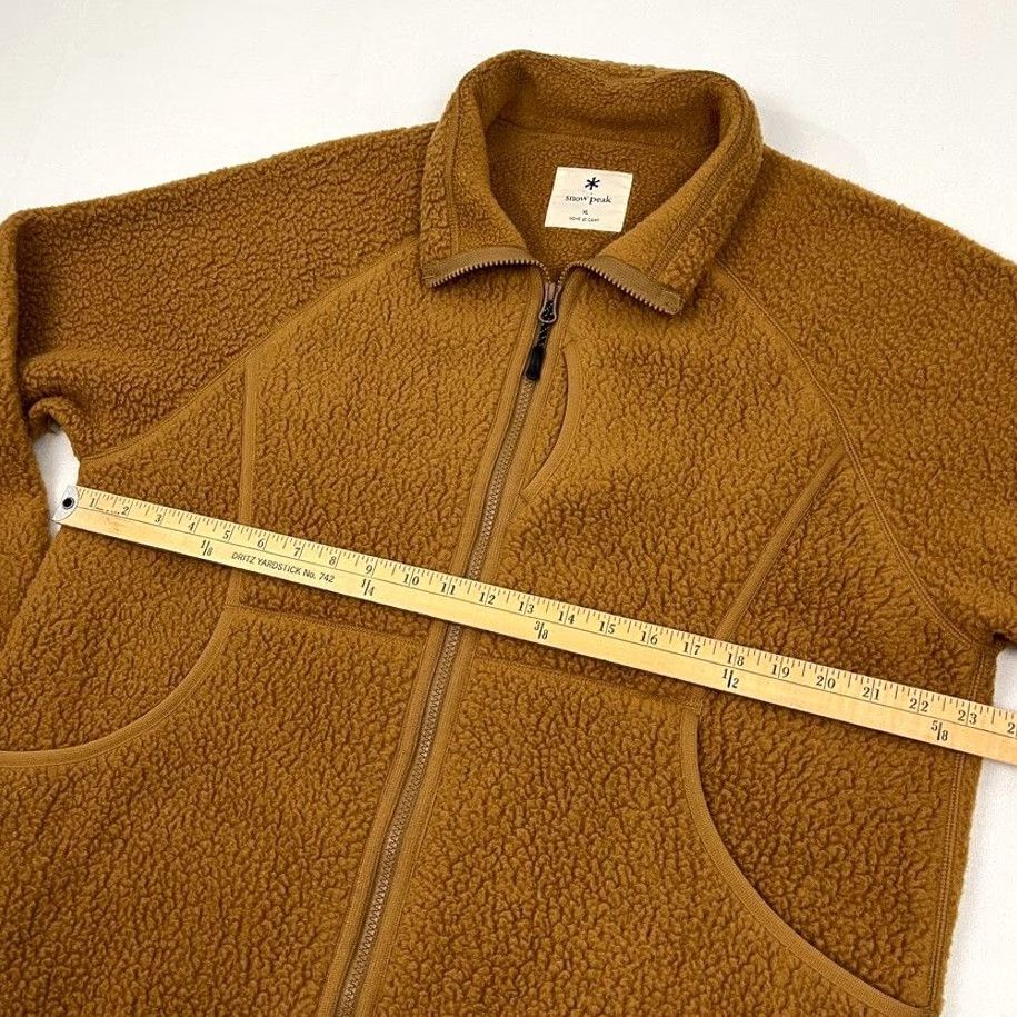 Snow Peak VINTAGE Snow Peak Jacket Mens XL Golden Brown Thermal BOA Polartec Fleece Hiking Japan Size US XL / EU 56 / 4 - 4 Thumbnail