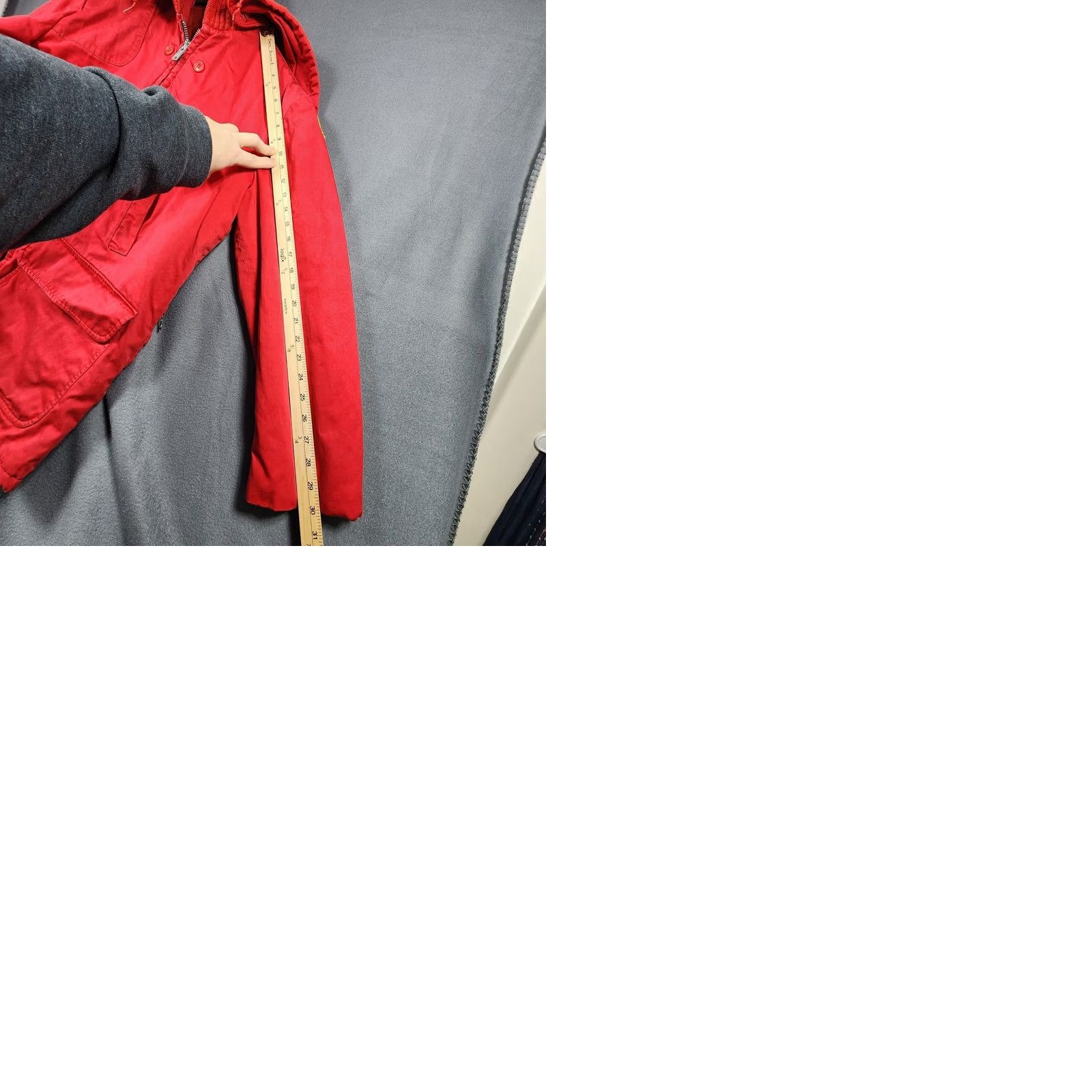 Vintage VINTAGE 60s Ted Williams Sears Red Coat Mens Hunting Overcoat 60s Sz 44 Quilted Lining Patch Canvas Zip Size US S / EU 44-46 / 1 - 9 Thumbnail