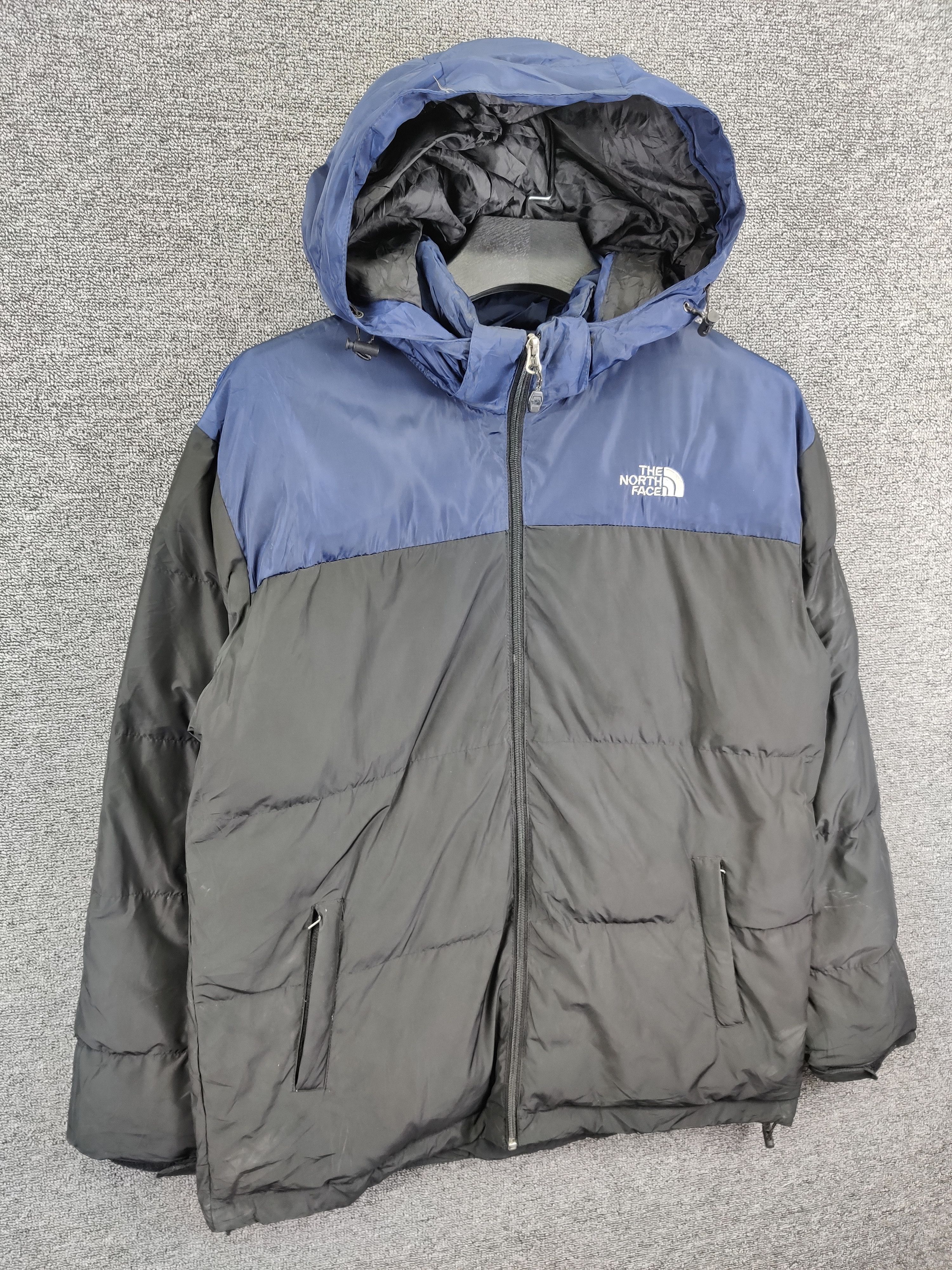 The North Face Vintage The North Face Diablo Down Jacket Blue Black Size US XL / EU 56 / 4 - 5 Thumbnail
