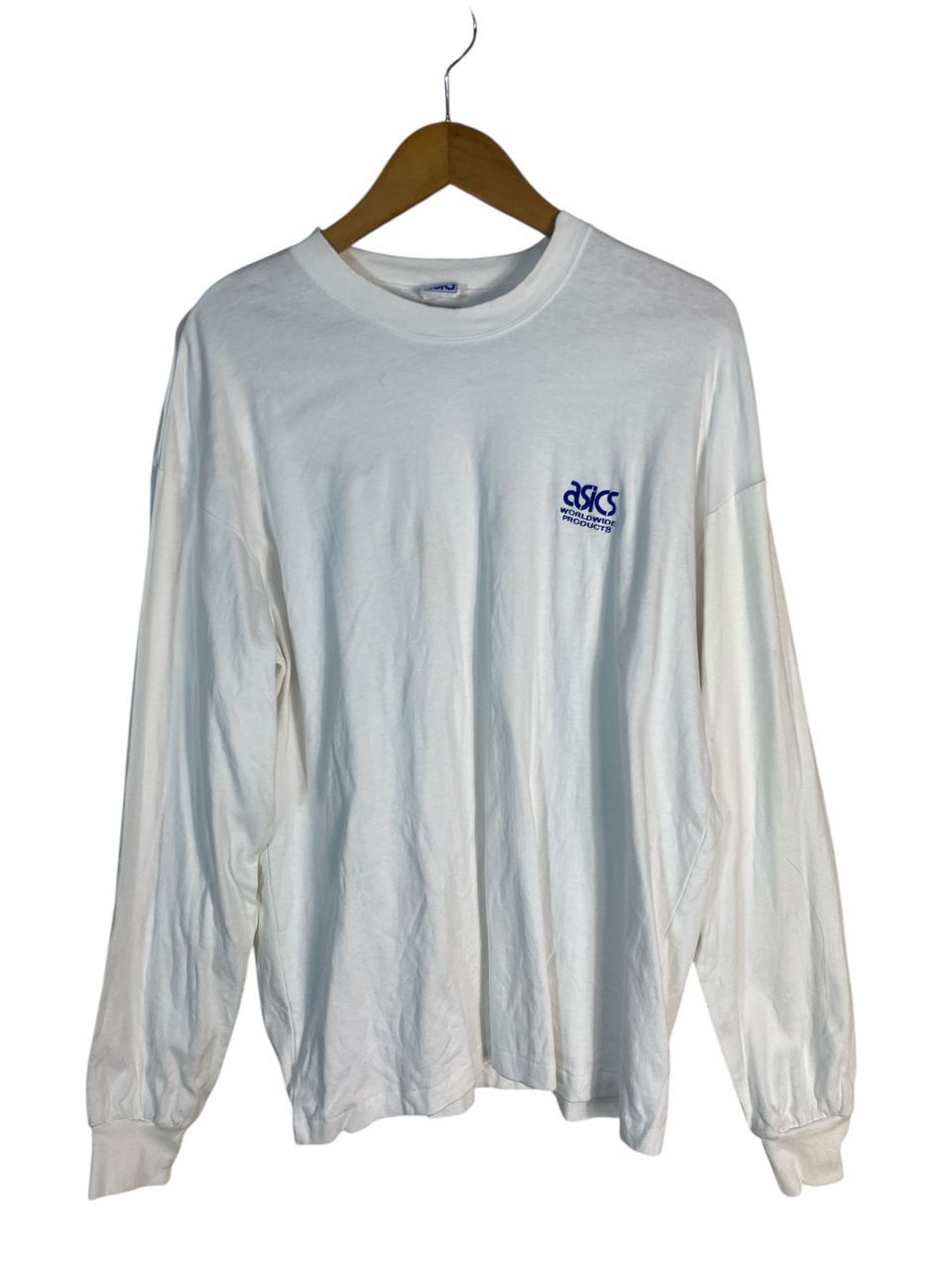 Asics × Vintage Vintage asics worldwide long sleeve tshirt Size US L / EU 52-54 / 3 - 1 Thumbnail