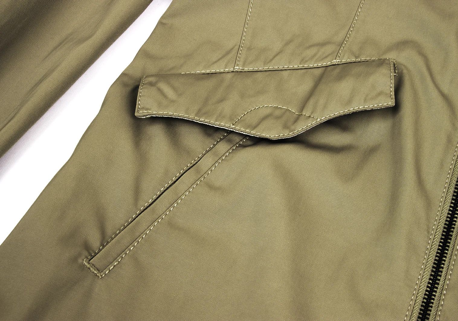 Armani Collezioni Zip Coat in Beige Size 50 Size US XXS / EU 40 - 6 Thumbnail