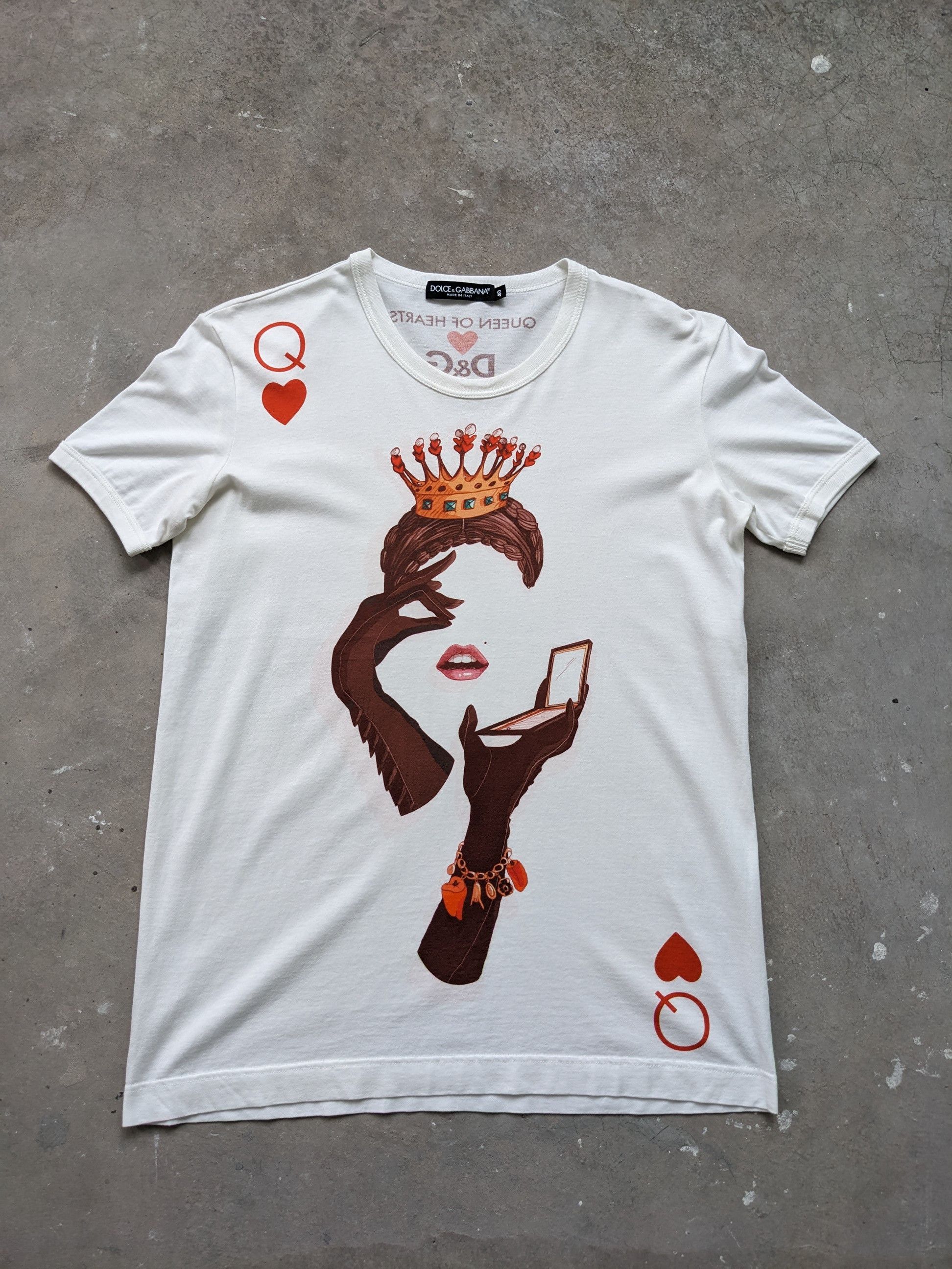 Vintage Dolce Gabbana Queen T Shirt