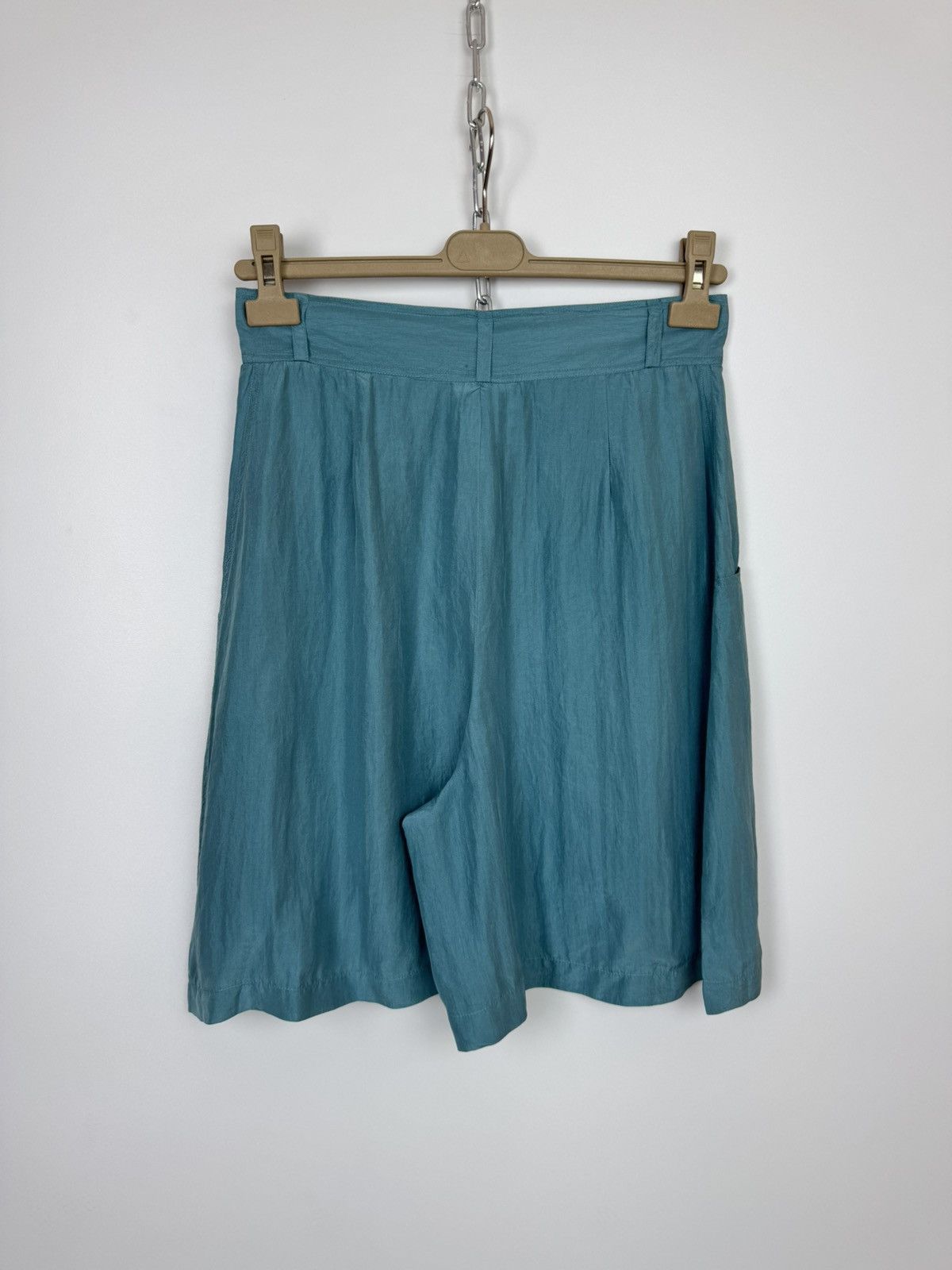 Other Jeffrey Rogers Silk Pleated Shorts Relaxed Womens Bermuda Size 27" / US 4 / IT 40 - 2 Thumbnail