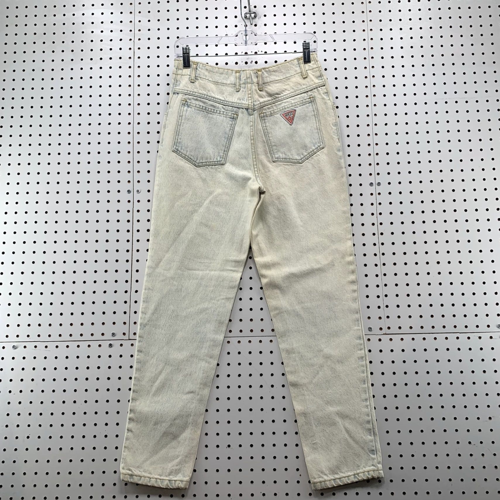 Guess VINTAGE 90s GUESS Denim Jeans Mens Size 30 Fits 29x28 Blue Tapered 5-Pocket USA Size US 30 / EU 46 - 5 Thumbnail