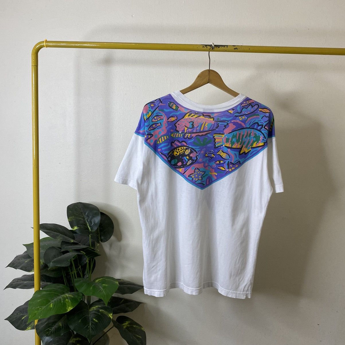 Vintage Vintage 1990s Ken Done Artwork Art T Shirt Size US L / EU 52-54 / 3 - 6 Thumbnail