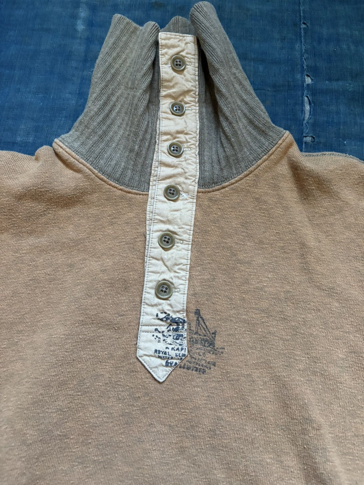 Kapital × Kapital Kountry Kapital turtle neck painted sweater Size US M / EU 48-50 / 2 - 3 Thumbnail