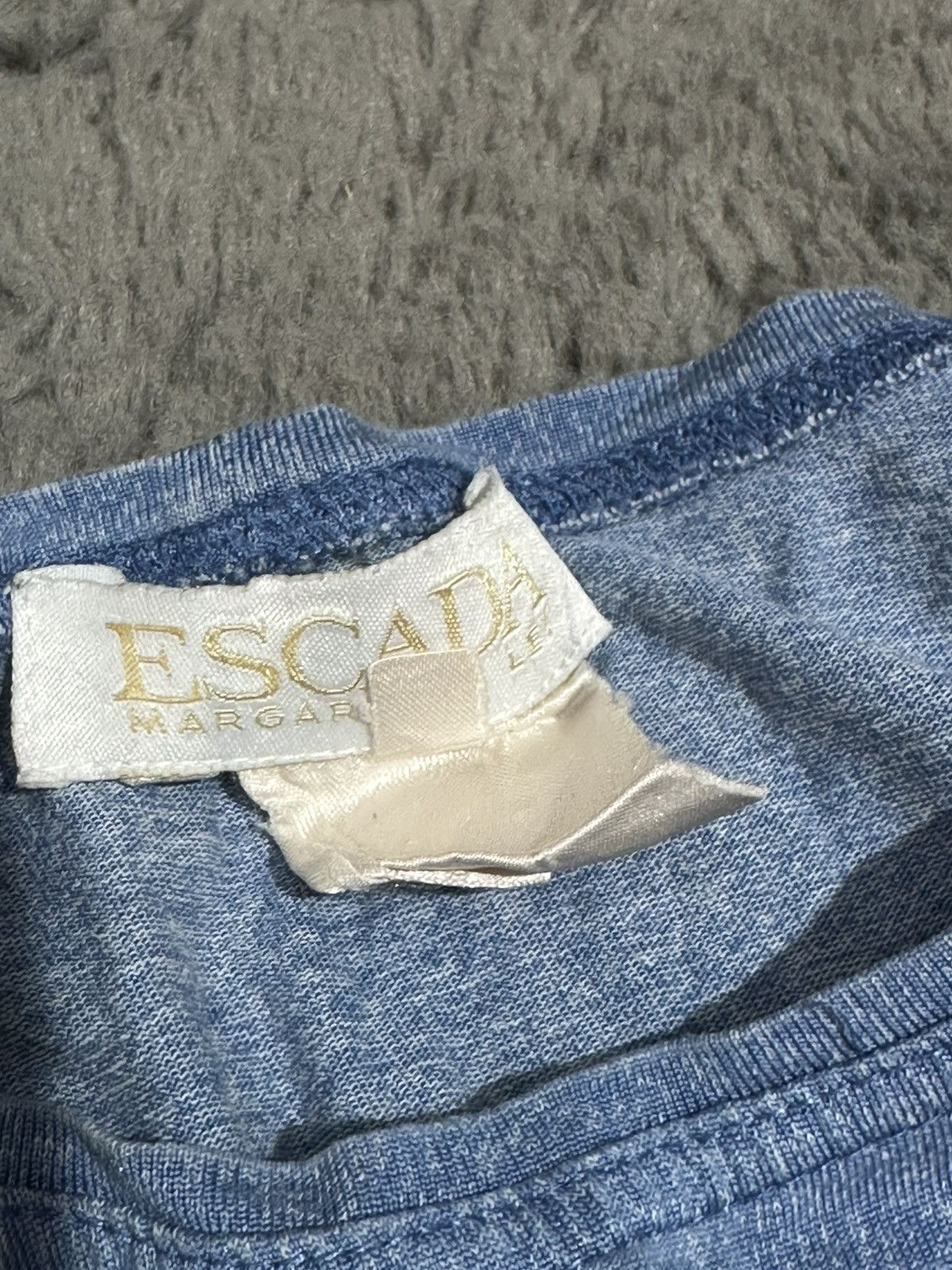 Escada Vintage Escada Embroidered Long Sleeve Size US M / EU 48-50 / 2 - 5 Thumbnail