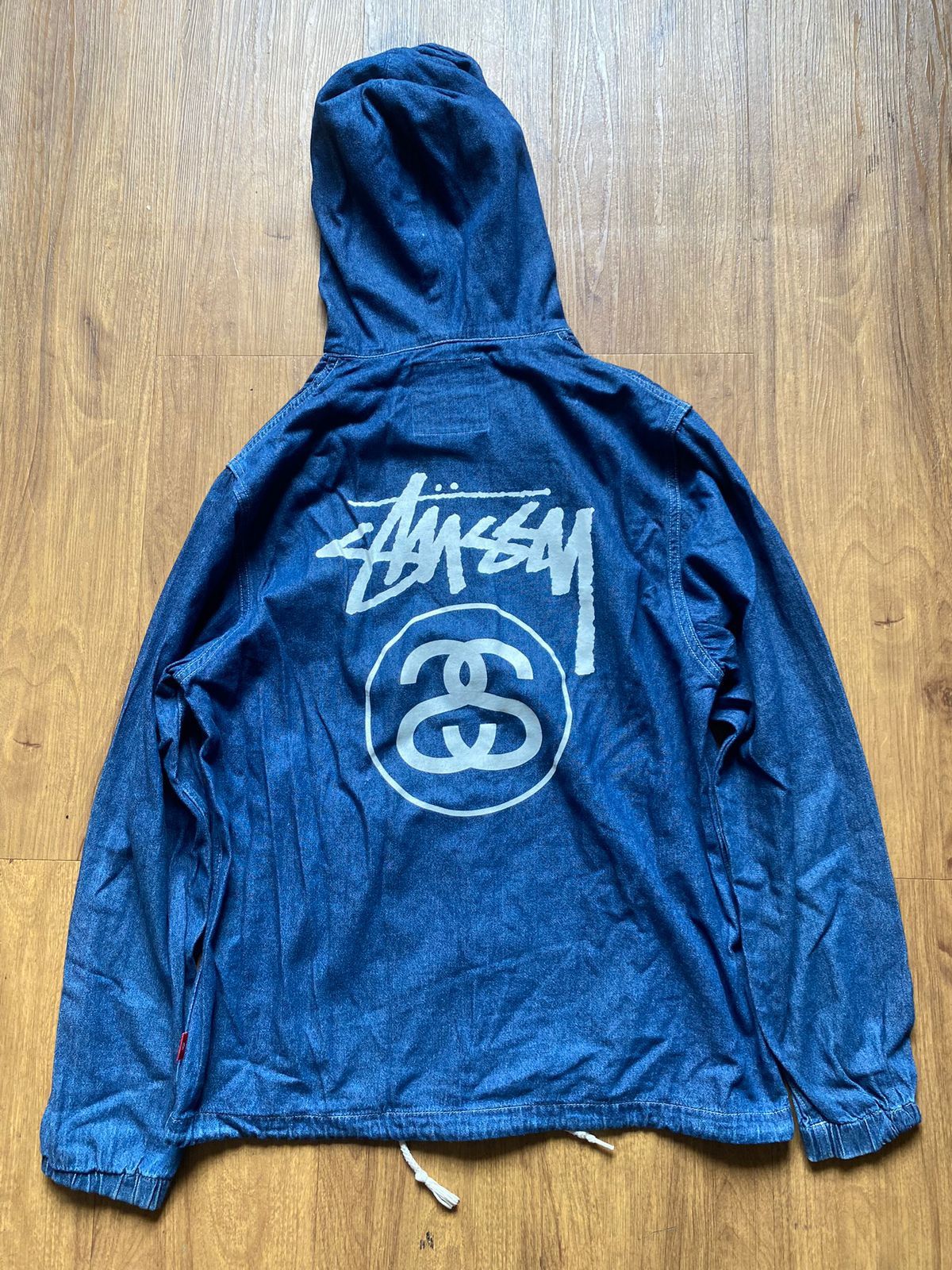 Stussy × Vintage Vintage Stussy Denim Outwear Size US XL / EU 56 / 4 - 3 Thumbnail