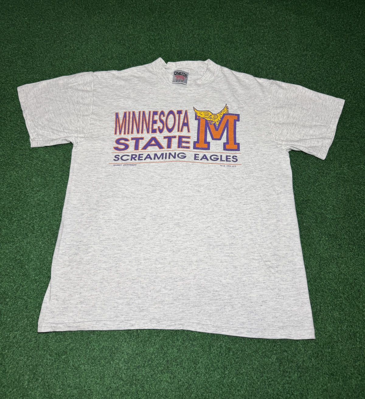 Vintage Minnesota State Screaming Eagles 90s T Shirt 19x25 College Size US S / EU 44-46 / 1 - 1 Thumbnail