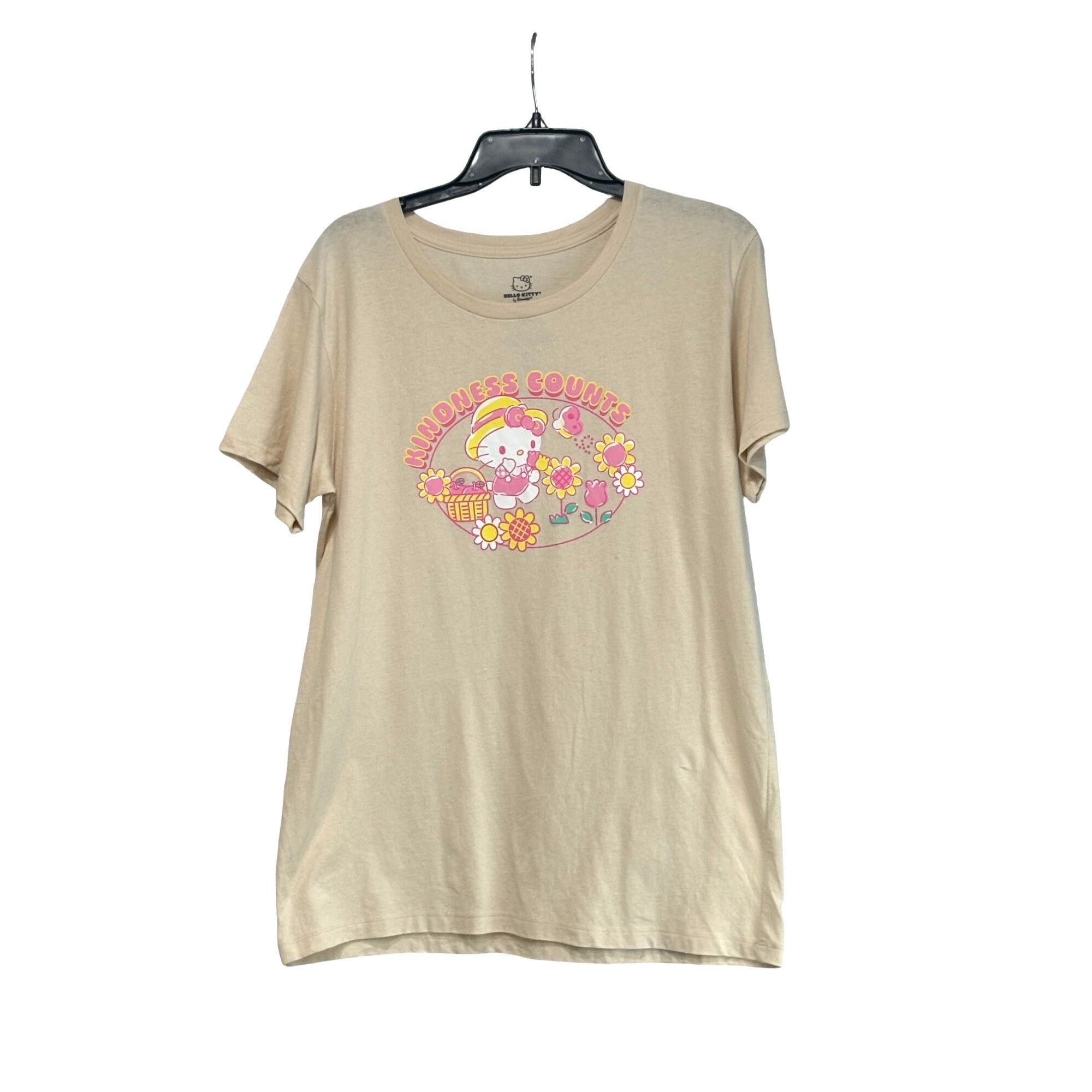 Other Desert Dreamer Hello Kitty Kindness Counts Cotton Graphic T- Size XL / US 12-14 / IT 48-50 - 3 Thumbnail