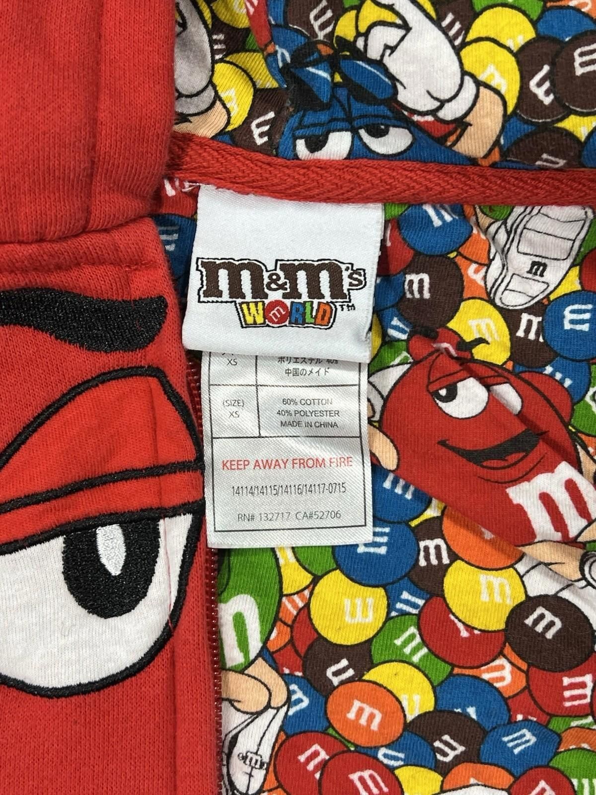 Other M&M’s World Red Zip Hoodie Youth XS Candy Character #9 Size US XS / EU 42 / 0 - 2 Thumbnail