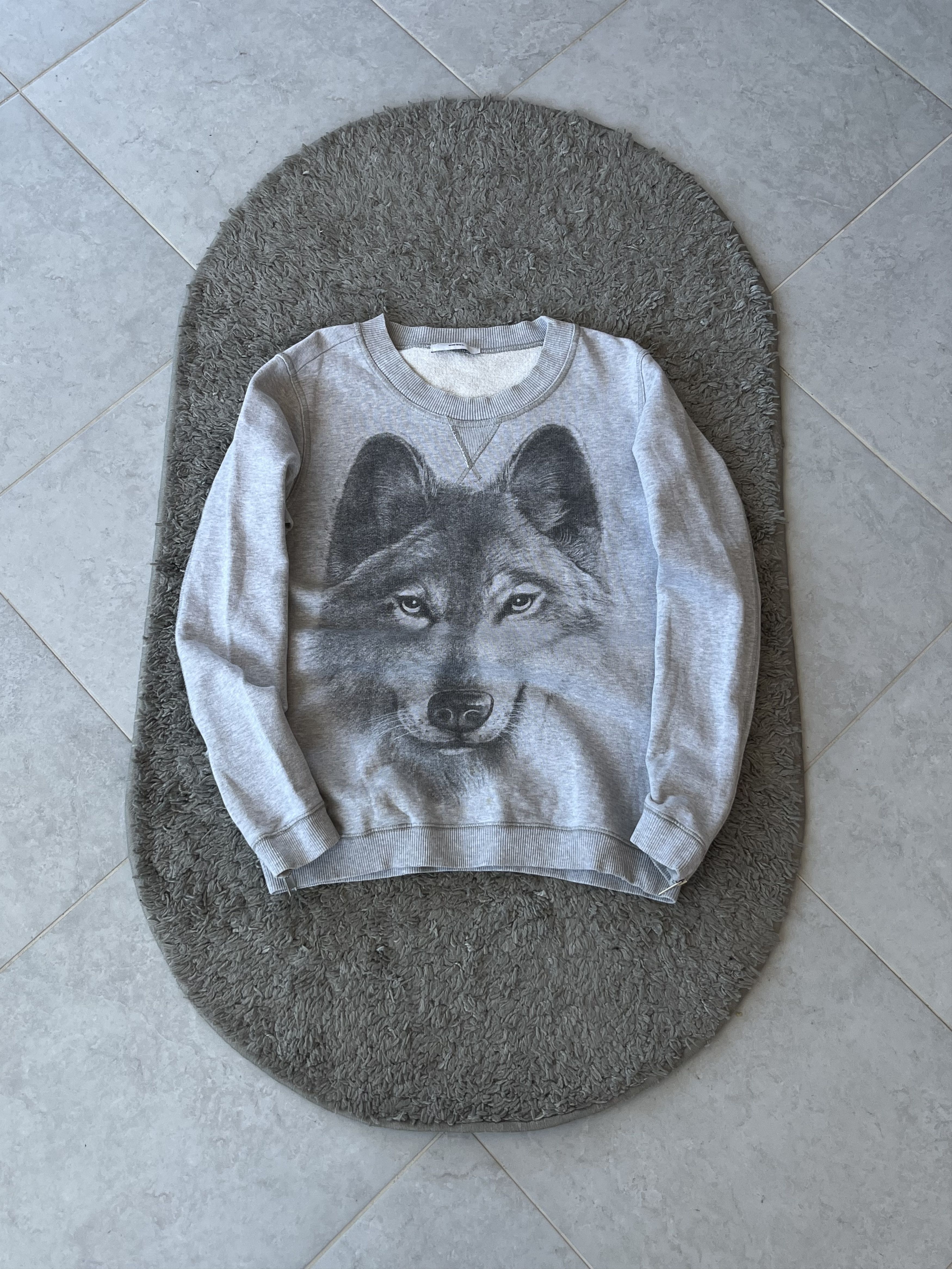 Diesel DIESEL Vintage Sweatshirt S-Yurin Wolf Streetwear Size US S / EU 44-46 / 1 - 1 Thumbnail