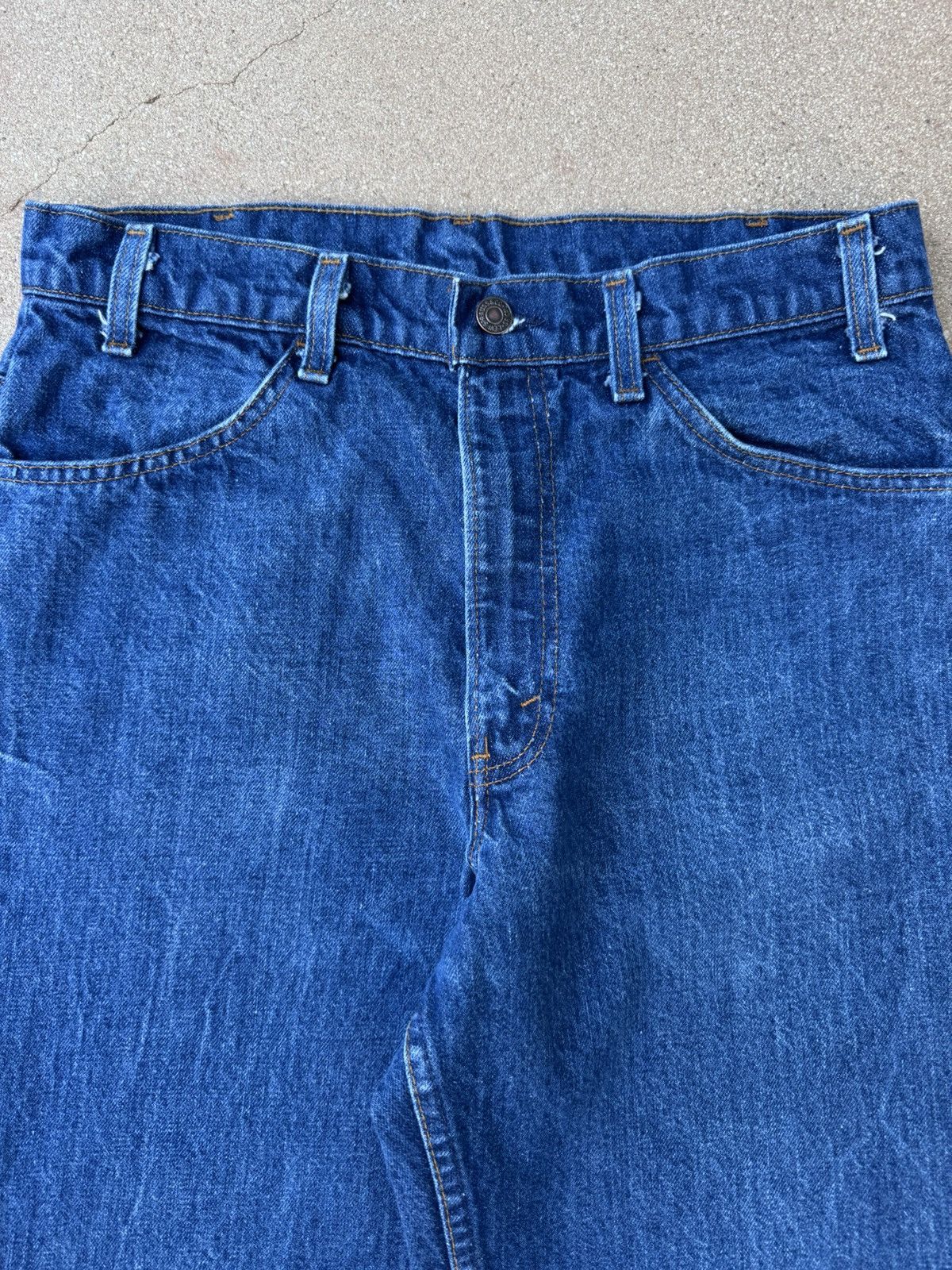 Levi's Vtg 80’s Levi’s 646 Orange Tab Bellbottom Flare Jeans 32x28 Size US 32 / EU 48 - 4 Thumbnail