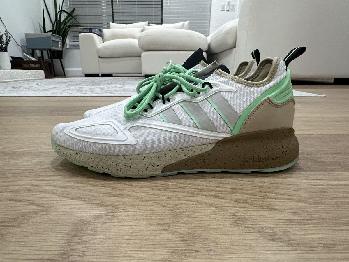 Adidas Adidas Boost ZX 2K Star Wars Mandalorian ‘Mudhorn’ Size US 10 / EU 43 - 2 Thumbnail