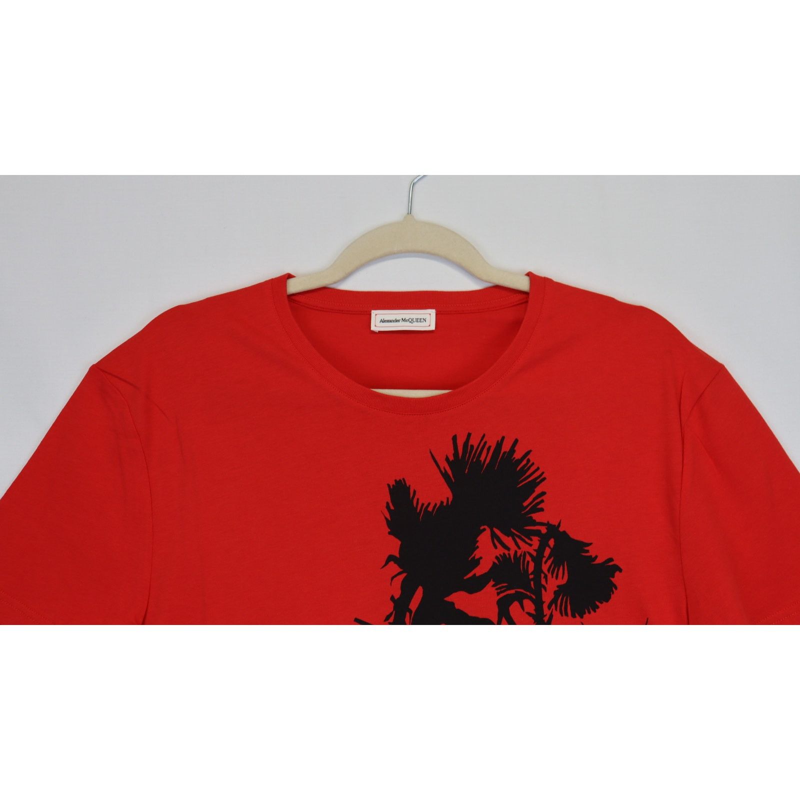 Alexander McQueen o1rshd1 ***Defective / T-Shirt in Red Size US S / EU 44-46 / 1 - 3 Thumbnail