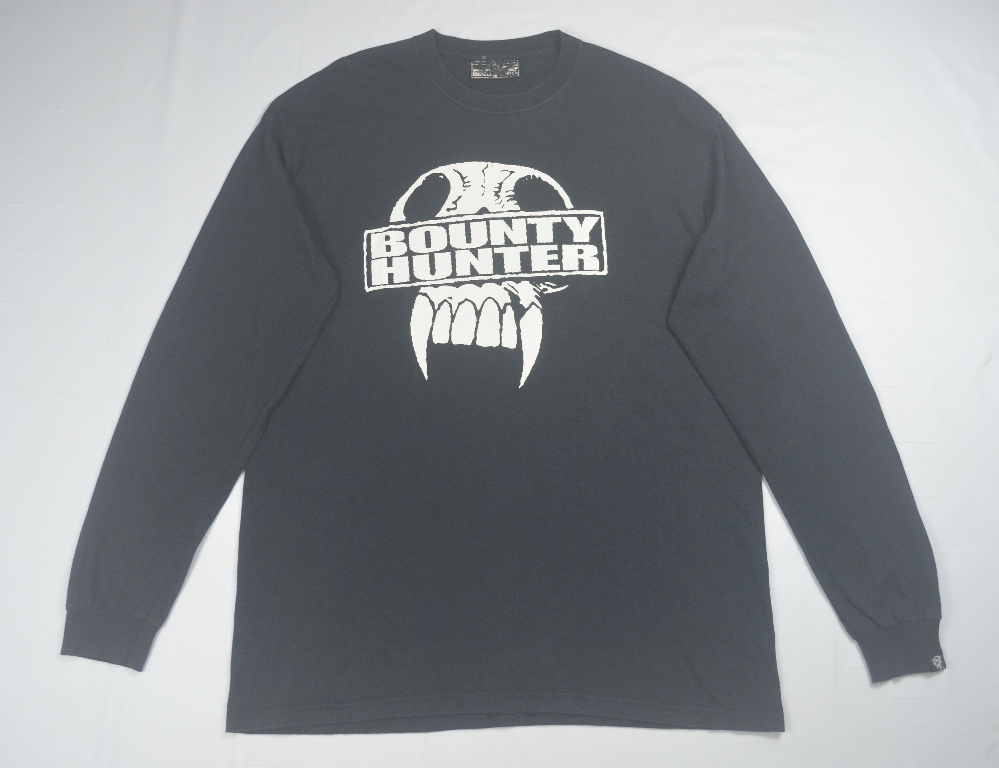 image of Vintage Bounty Hunter Japan Long Sleeve Tshirt Size XL in Black, Men's