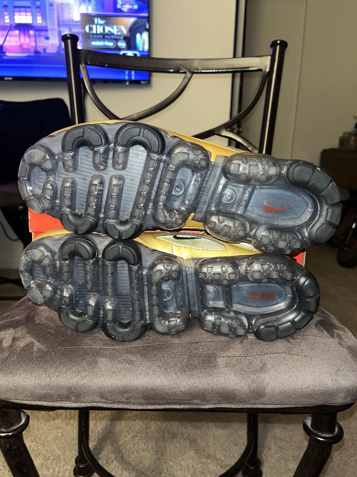 Nike 2018 Nike Air Vapormax 97 'Metallic Size US 10.5 / EU 43-44 - 7 Thumbnail
