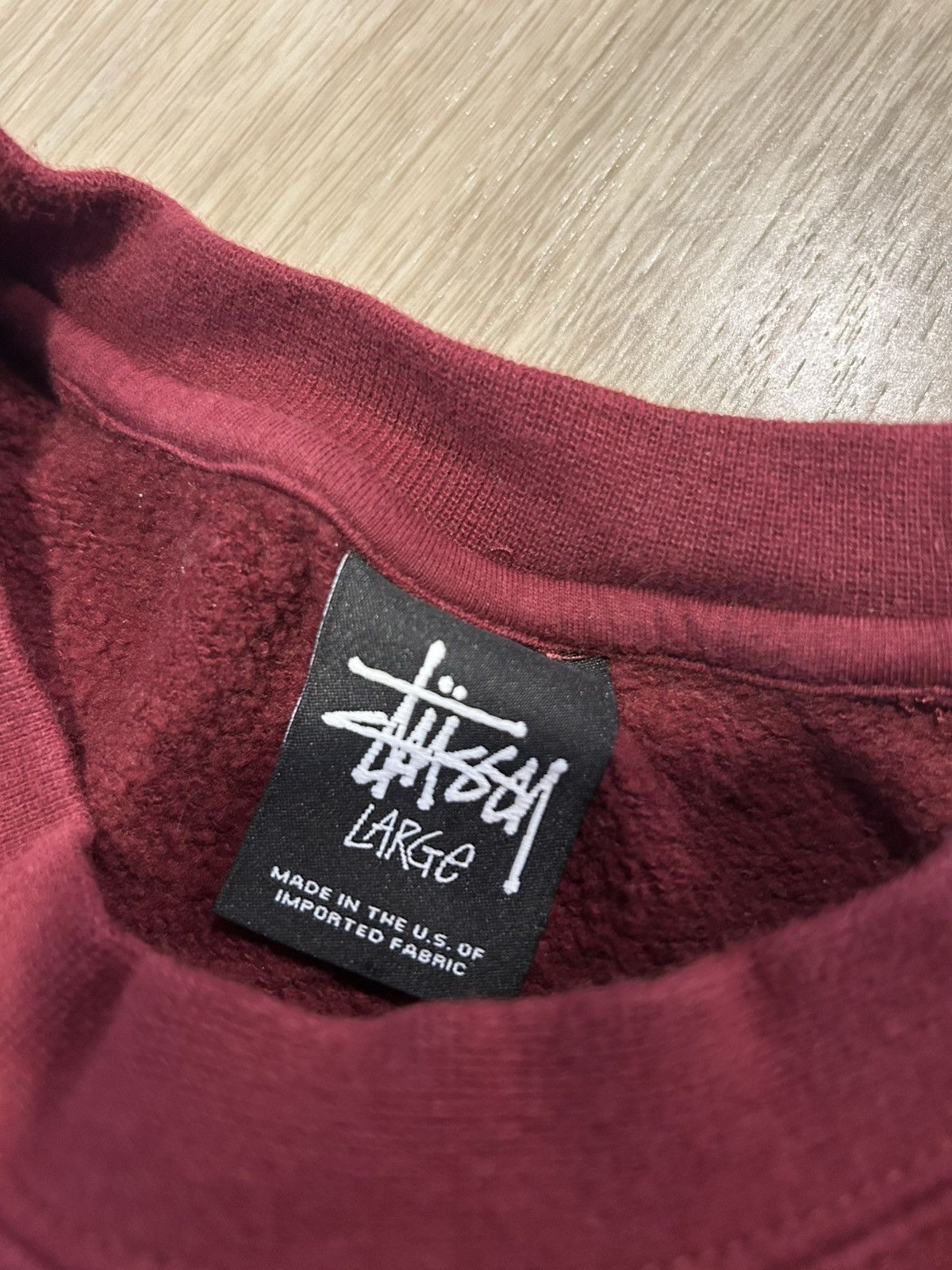 Stussy Vintage Stussy Cut & Stitch Logo Crewneck Size US L / EU 52-54 / 3 - 6 Thumbnail