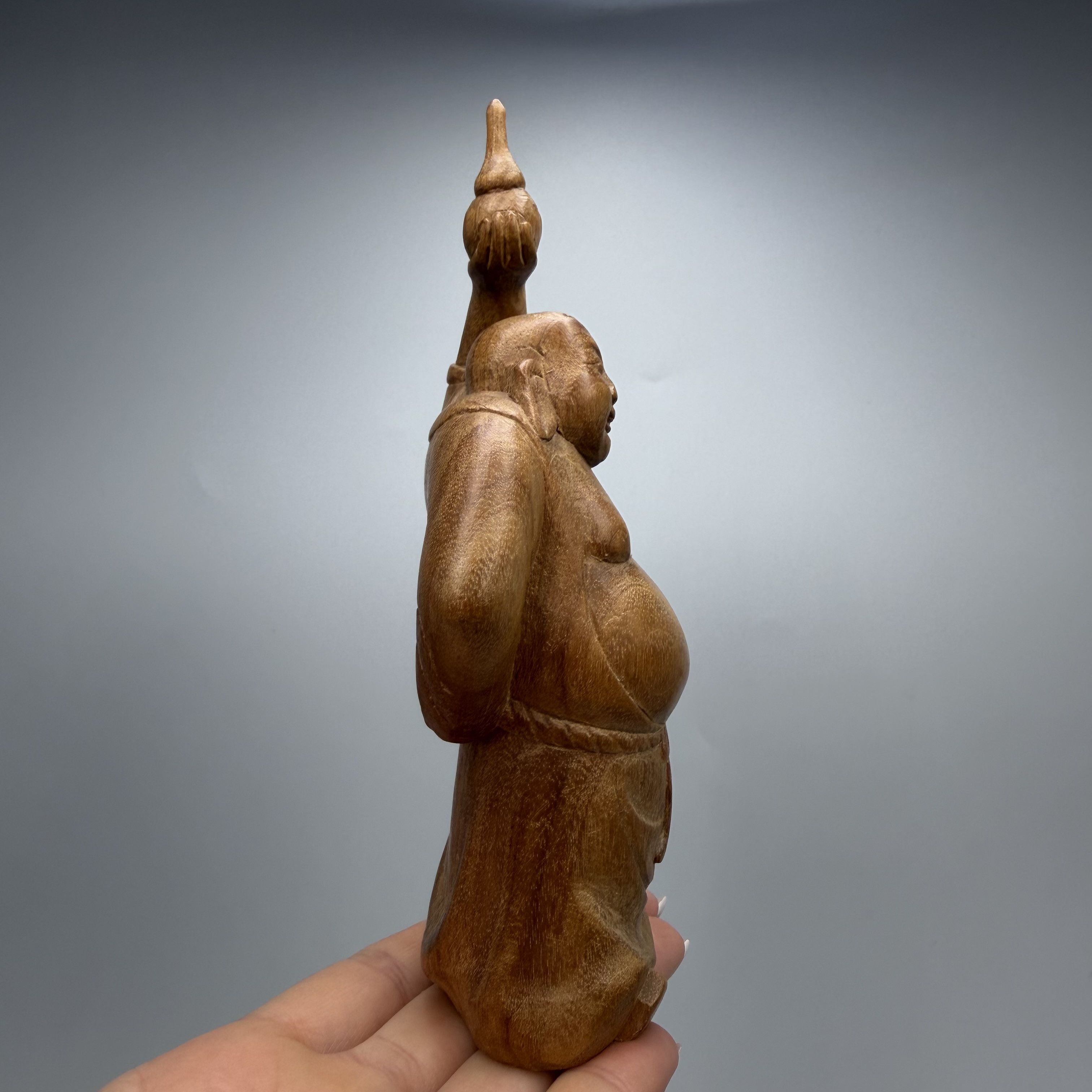 Vintage Vintage Laughing Buddha Hotei Figurine Symbol of Happiness Size ONE SIZE - 6 Thumbnail