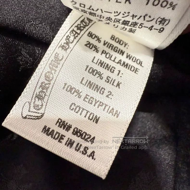 Chrome Hearts CHROME HEARTS Size 34 Woolen plaid trousers Size US 34 / EU 50 - 6 Thumbnail