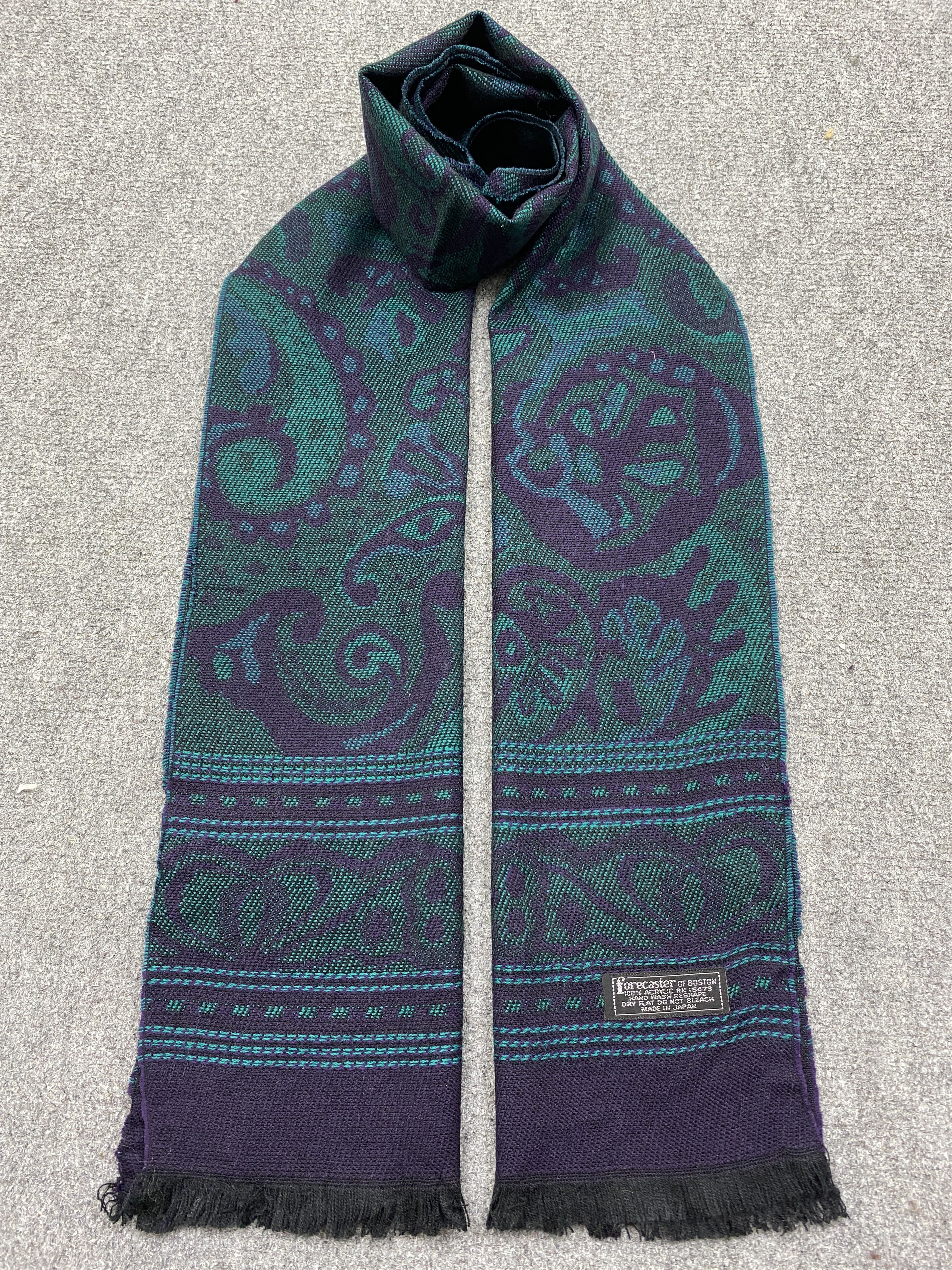 Japanese Brand Forecaster Of Boston Made In Japan Paisley Muffler SC0146 Size ONE SIZE - 8 Thumbnail
