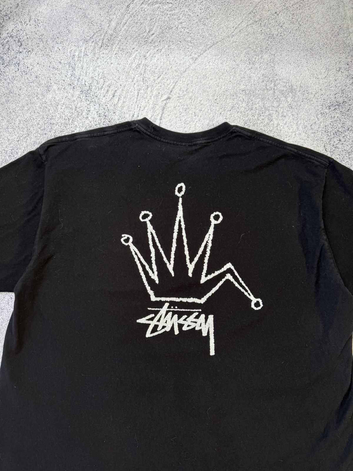 Stussy Vintage Stussy Crown T Shirt Y2K Size US XL / EU 56 / 4 - 19 Thumbnail