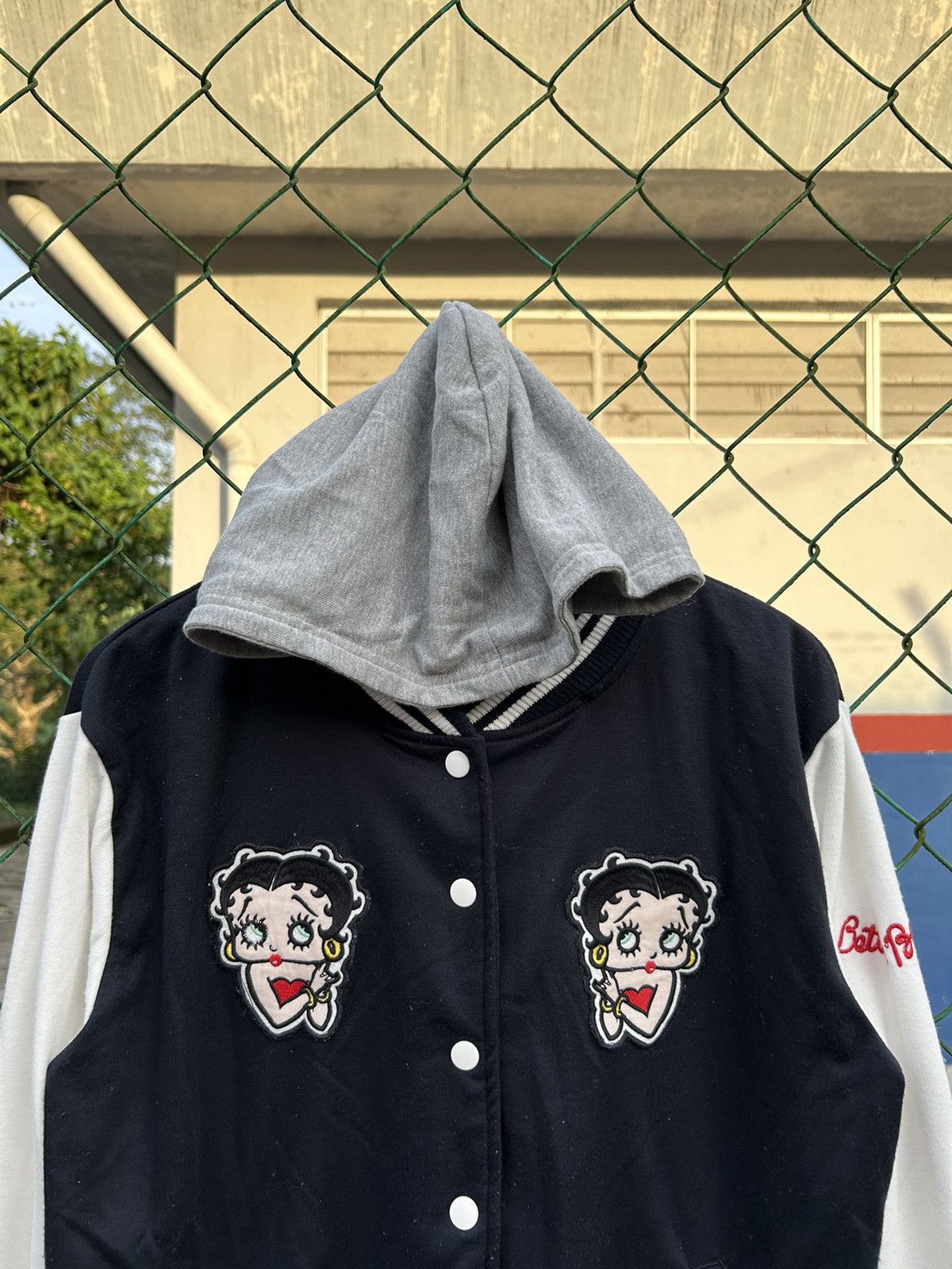 Cartoon Network Denifits x Betty Boop Varsity Jacket Size US M / EU 48-50 / 2 - 2 Thumbnail