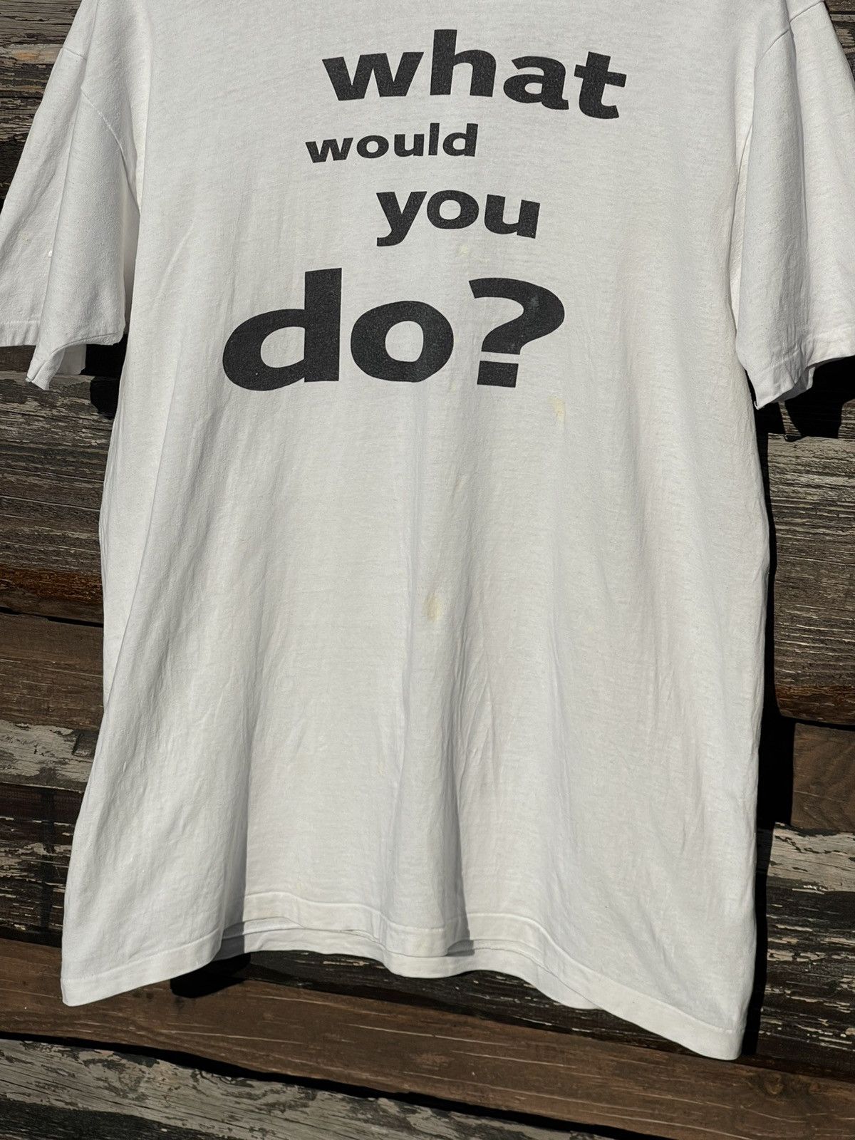 Vintage 90’s Rare Ellen Verenieks Clean Up The Planet Tee Size US M / EU 48-50 / 2 - 6 Thumbnail