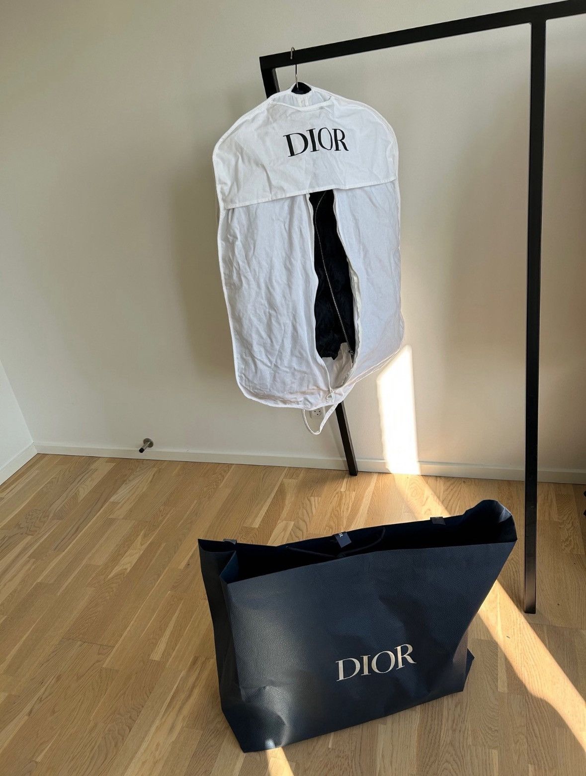 Dior Dior Oblique Down Jacket Black Nylon Jacquard Size US M / EU 48-50 / 2 - 9 Thumbnail