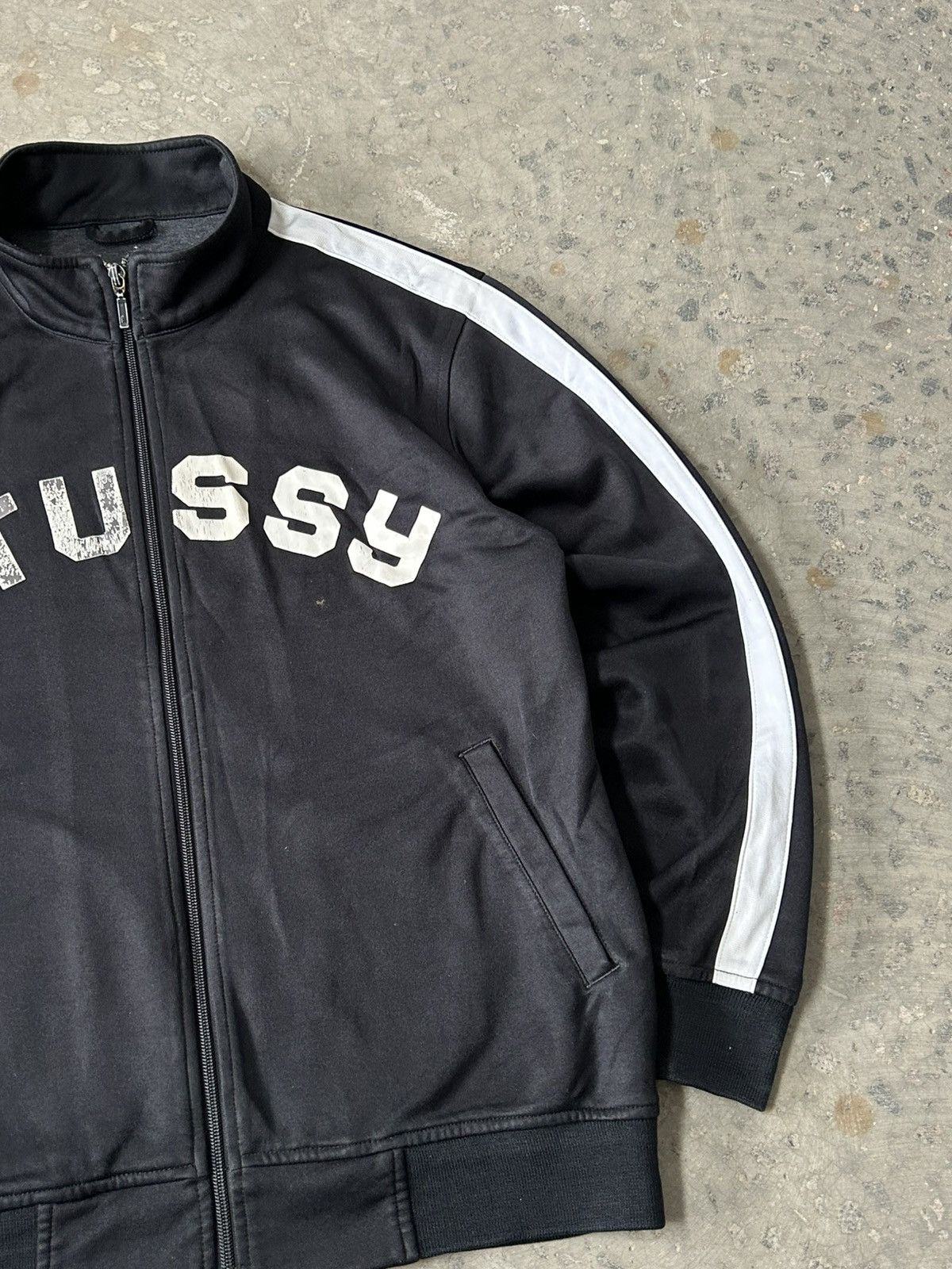 Stussy 1990s Stussy Zip Big Logo Vintage Size US M / EU 48-50 / 2 - 7 Thumbnail