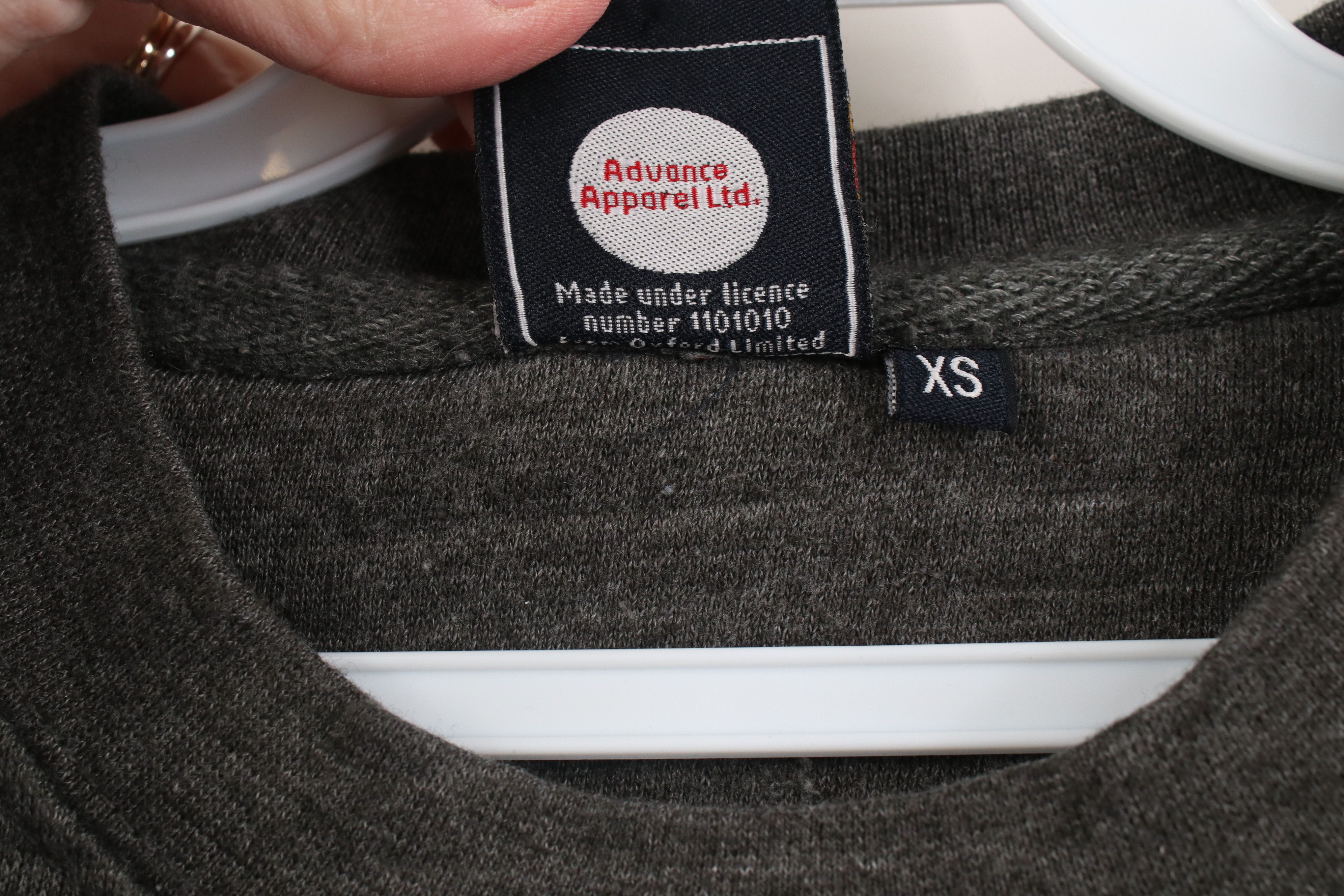 Vintage Vintage Oxford University Crewneck Sweatshirt Heather Gray Size US XS / EU 42 / 0 - 8 Thumbnail