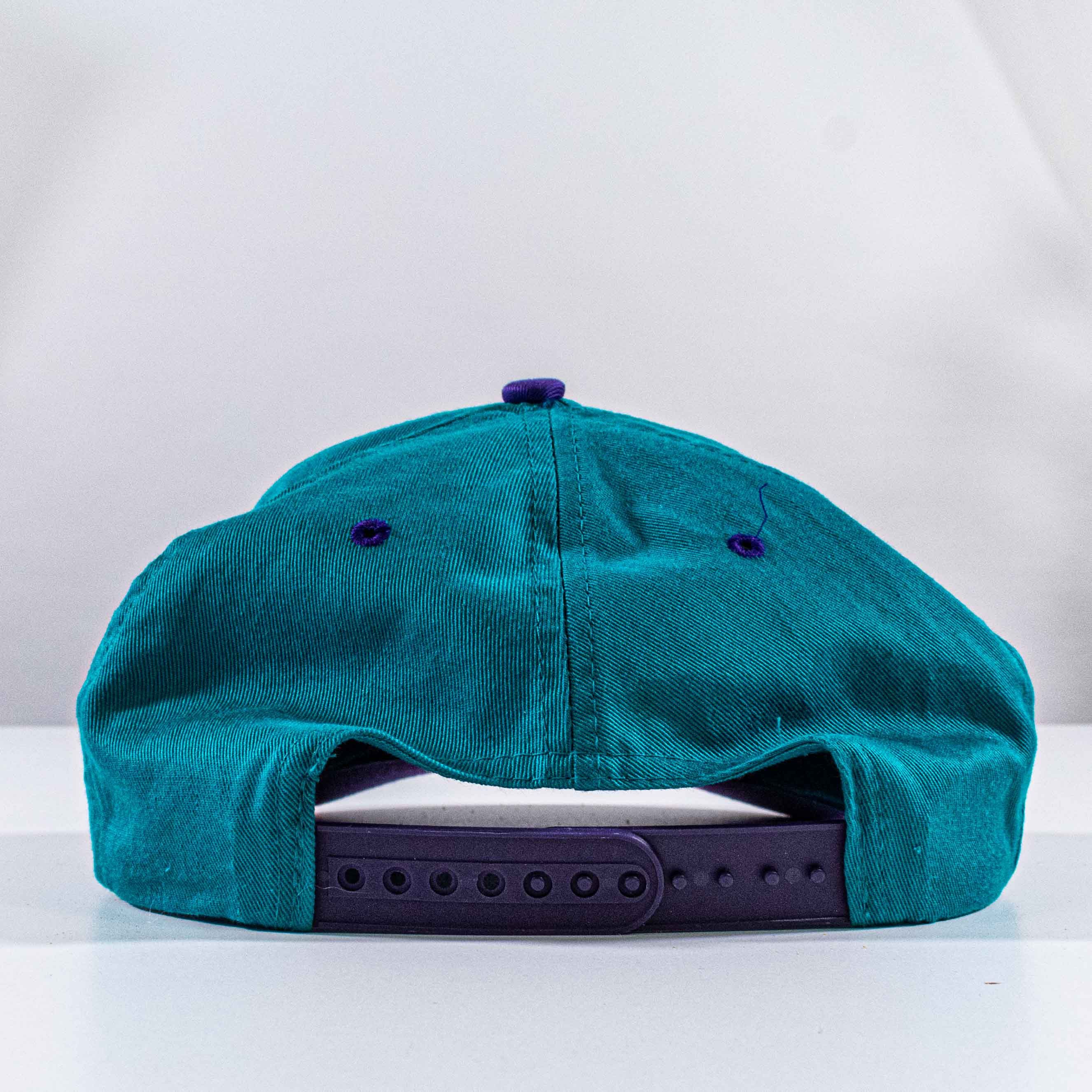 Vintage 90s Fred Flintstone Blockhead Hat Snapback Hanna Barbera Size ONE SIZE - 4 Thumbnail