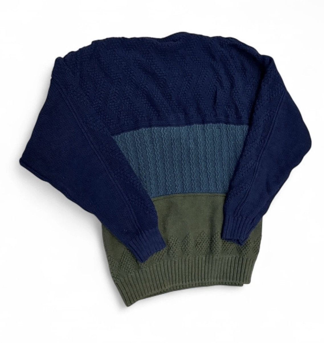 Eddie Bauer Eddie Bauer VTG 80s/90s Sweater Chunky Knit Cotton Size US L / EU 52-54 / 3 - 3 Thumbnail
