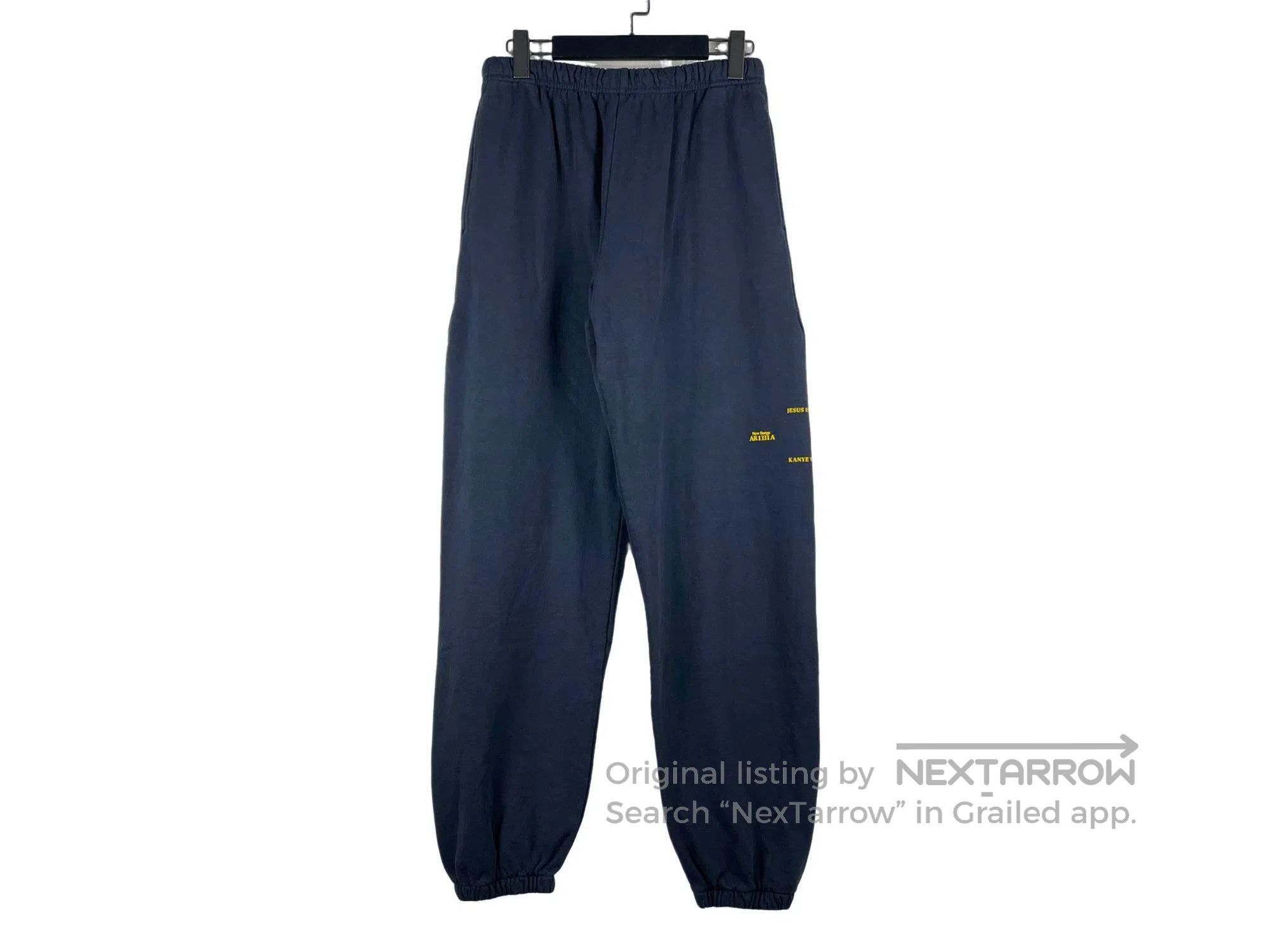 Kanye West Kanye West size S Album Merchandise Drawstring Sweatpants Size US 27 - 1 Thumbnail