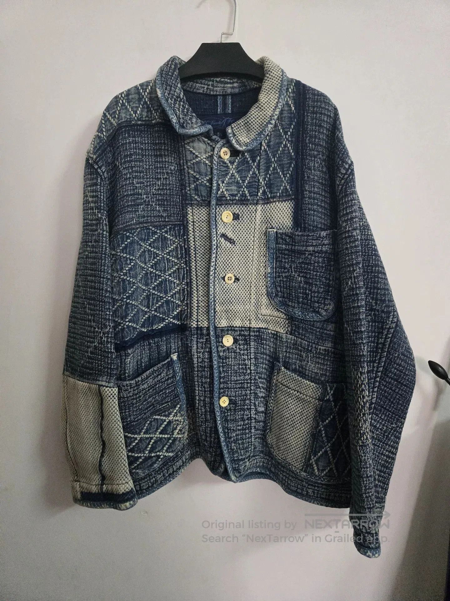 Porter Classic Kendo Sashiko French Jacket by Porter Classic. Size US L / EU 52-54 / 3 - 2 Thumbnail