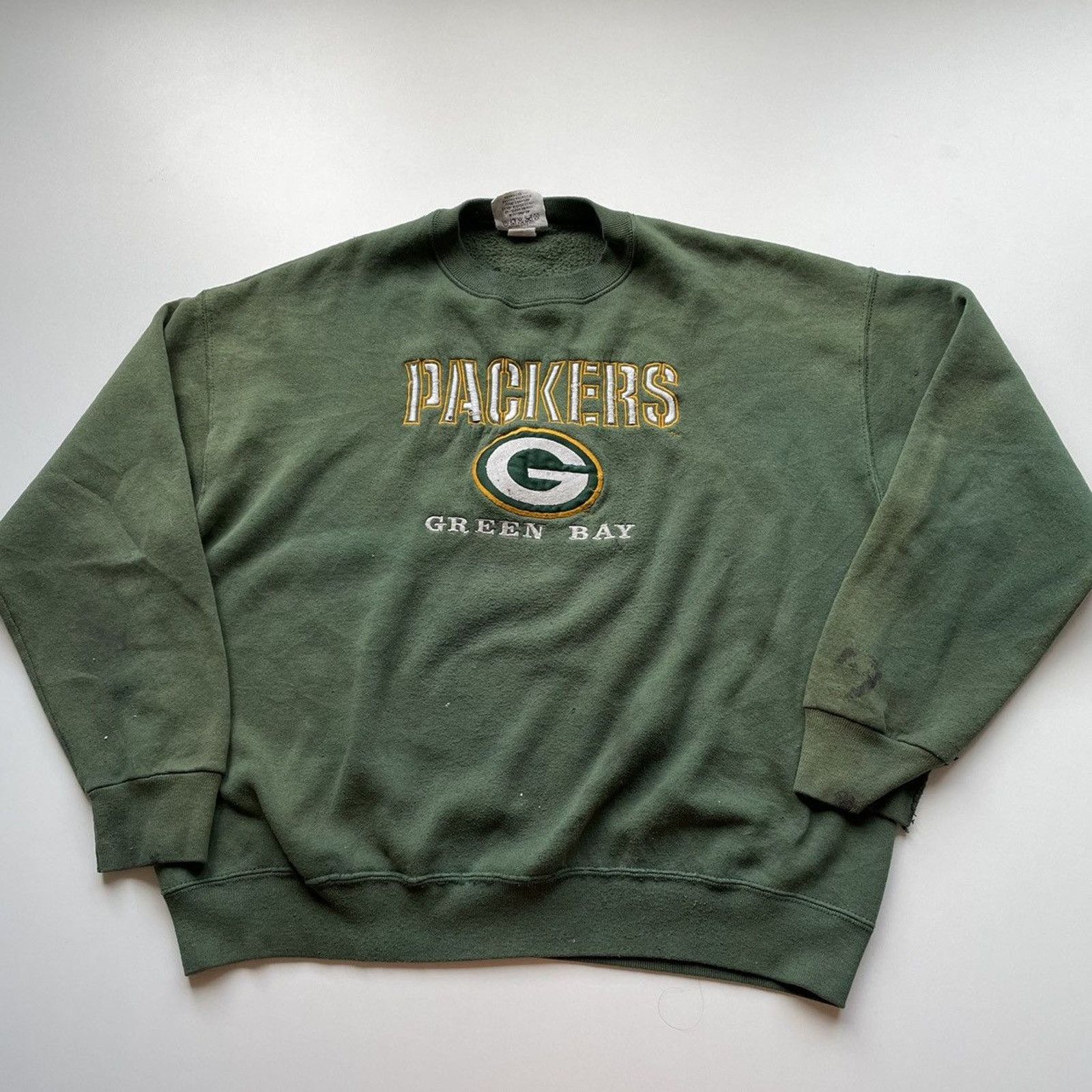 Lee Vintage 90s Green Bay Packers NFL Crewneck Sweatshirt XL Size US L / EU 52-54 / 3 - 1 Thumbnail