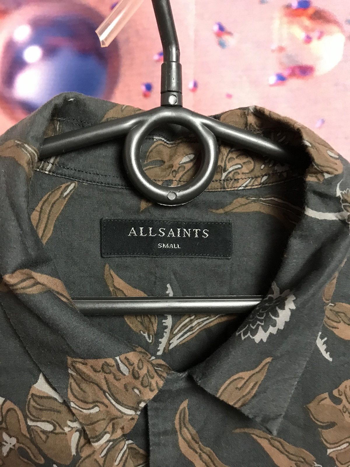 Allsaints Allsaints luxury art streetwear shirt Size US M / EU 48-50 / 2 - 3 Thumbnail
