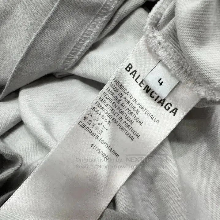 Balenciaga Balenciaga SS22 Logo Print Short Sleeve T. Size US M / EU 48-50 / 2 - 5 Thumbnail