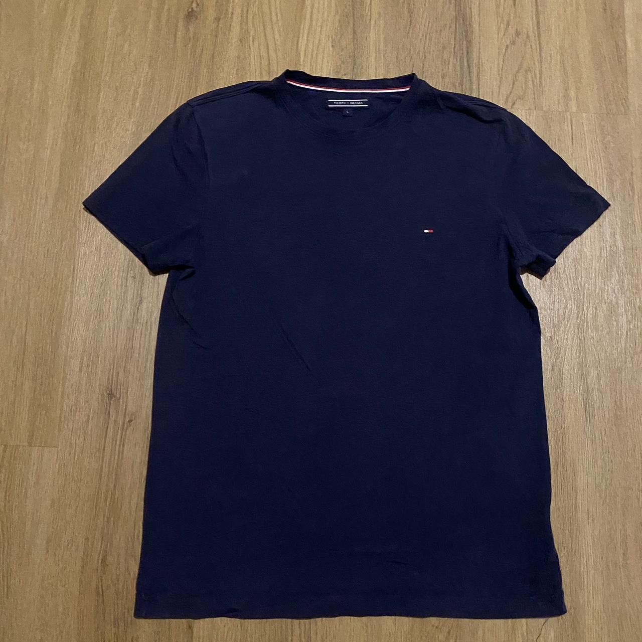 Tommy Hilfiger Navy Tommy Hilfiger T-shirt Size US L / EU 52-54 / 3 - 1 Thumbnail